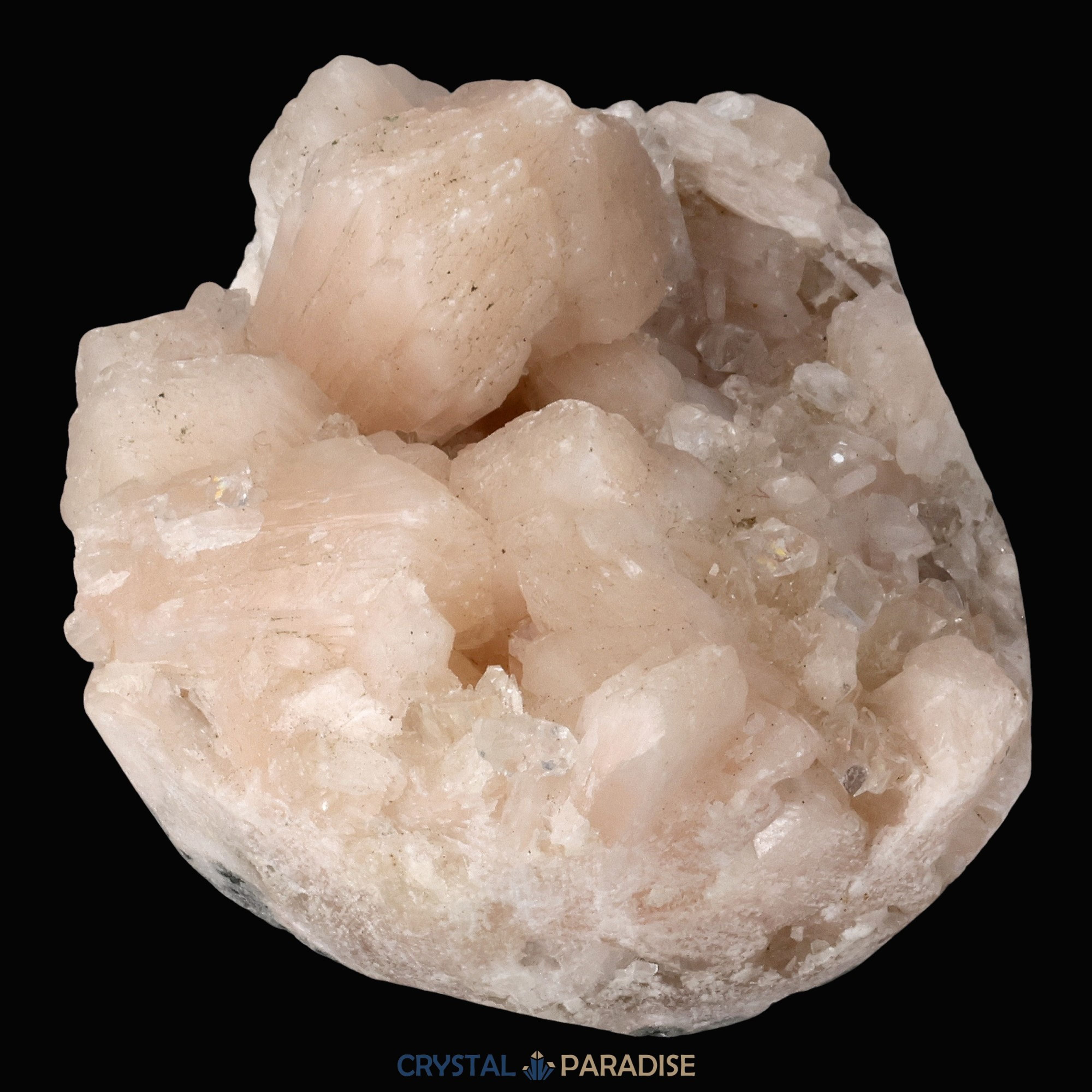 Apophyllit Stilbit Cluster aus Indien – Ansicht 9