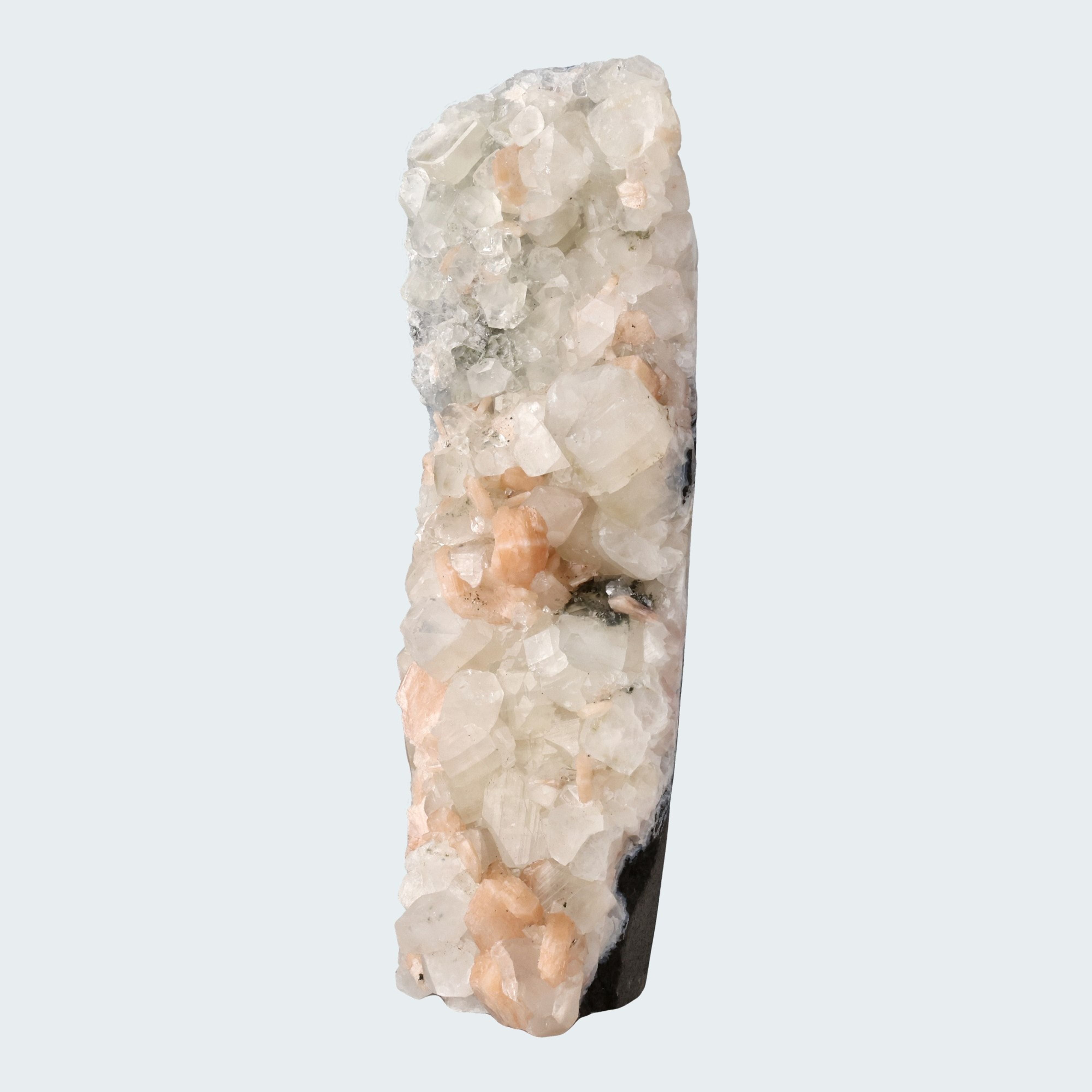 Apophyllit Stilbit Cluster XL aus Indien (1989g) – Ansicht 10