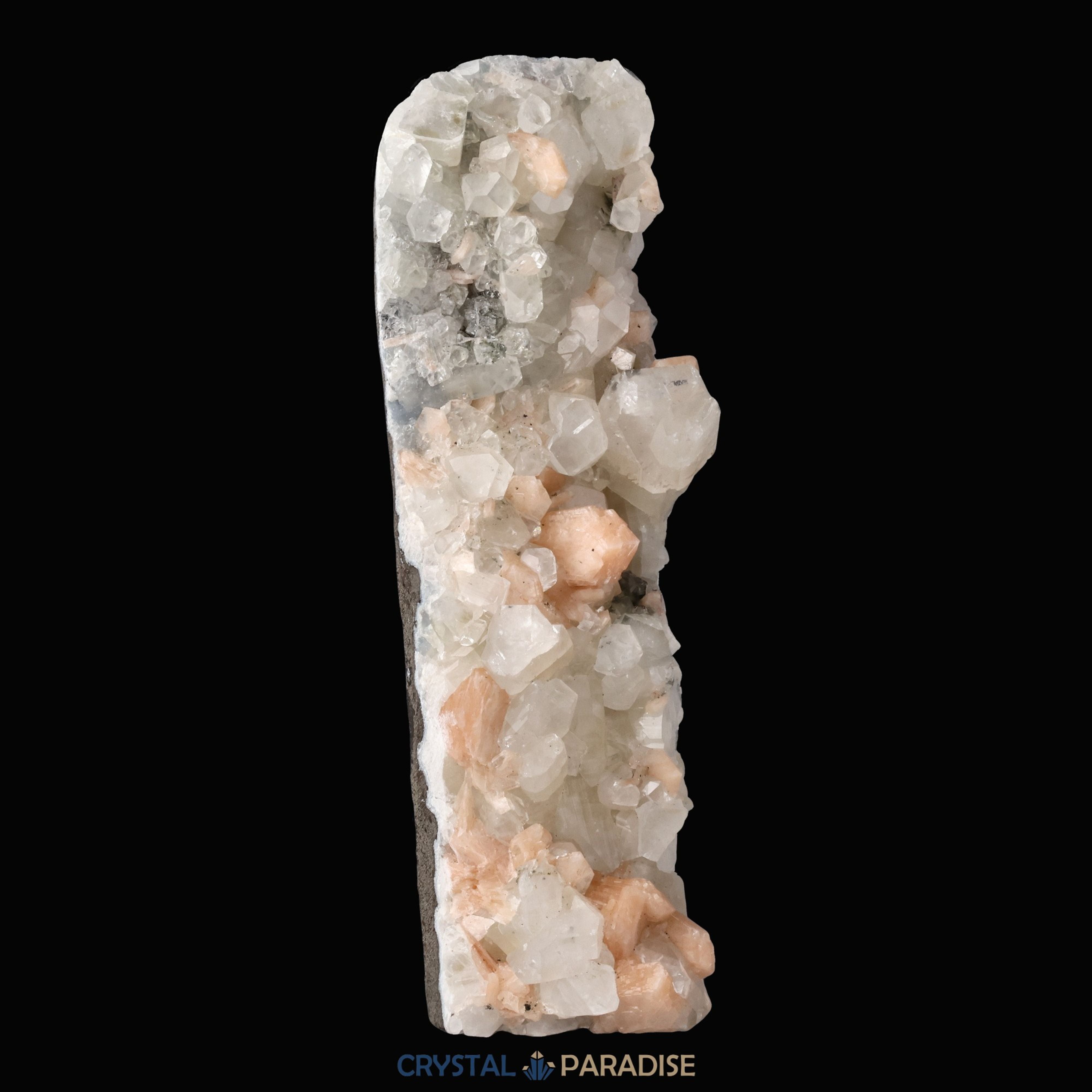 Apophyllit Stilbit Cluster XL aus Indien (1989g) – Ansicht 15
