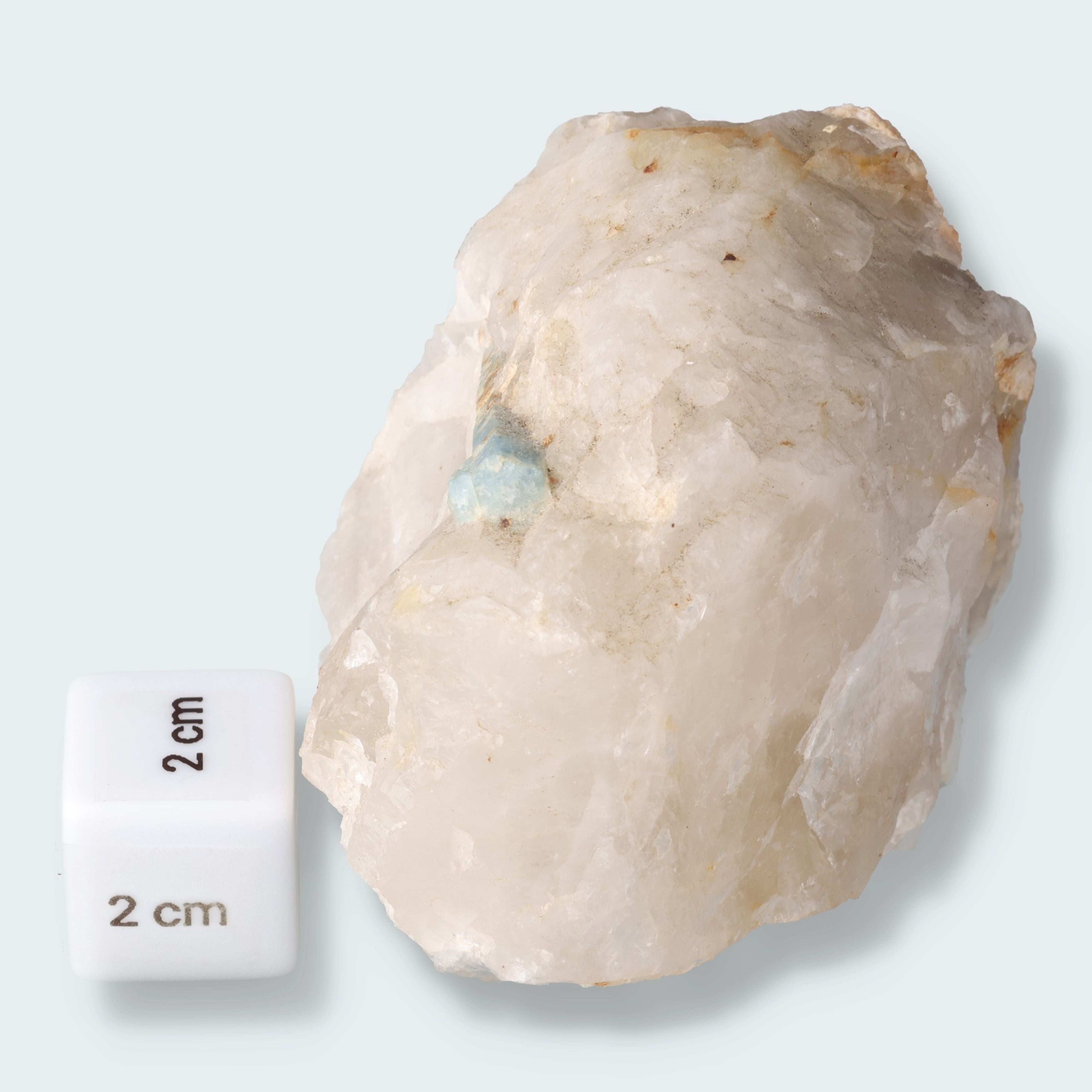 Aquamarin aus Graubünden, Schweiz (409g) – Ansicht 4