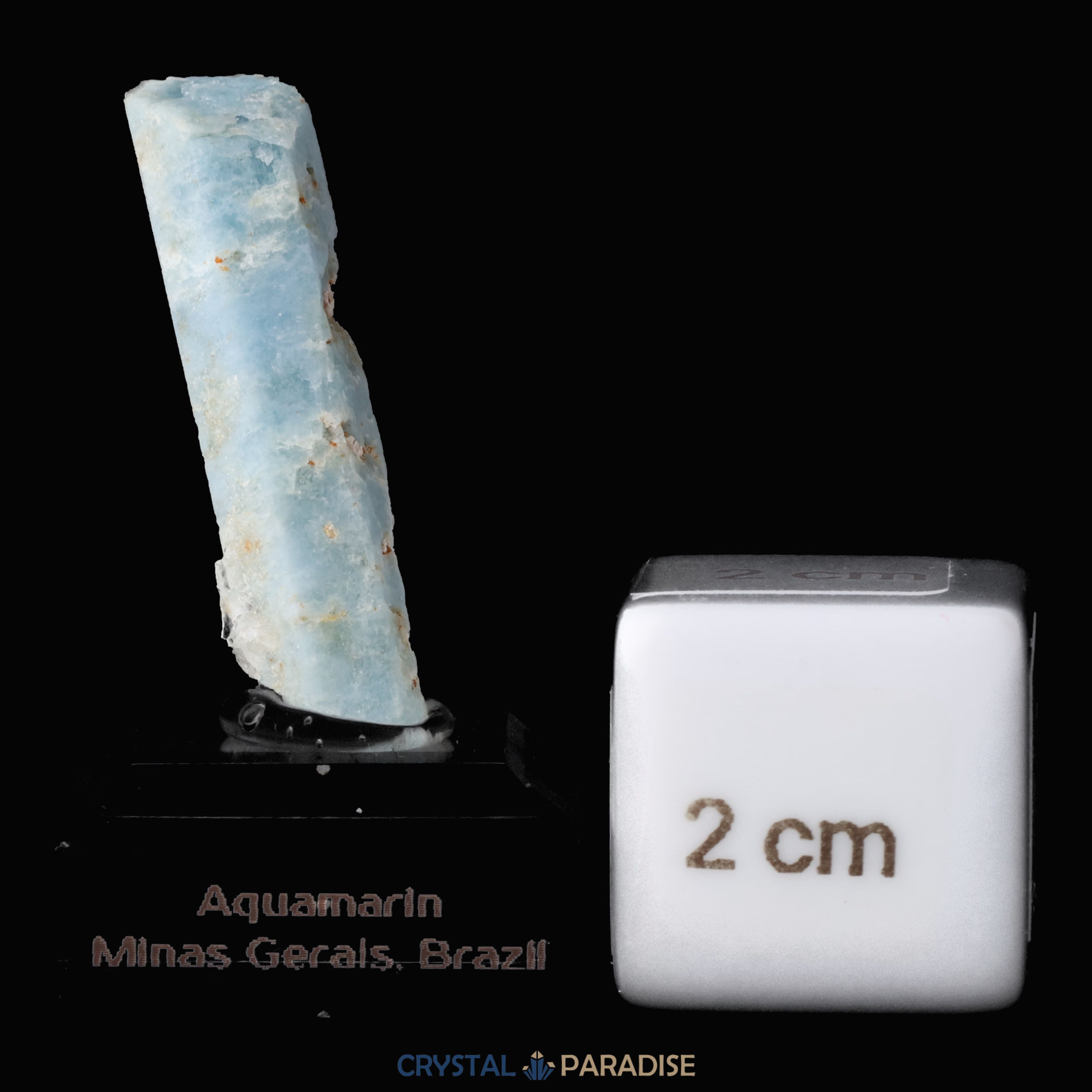 Aquamarin aus Minas Gerais Brasilien (ca. 7 g) – Ansicht 5