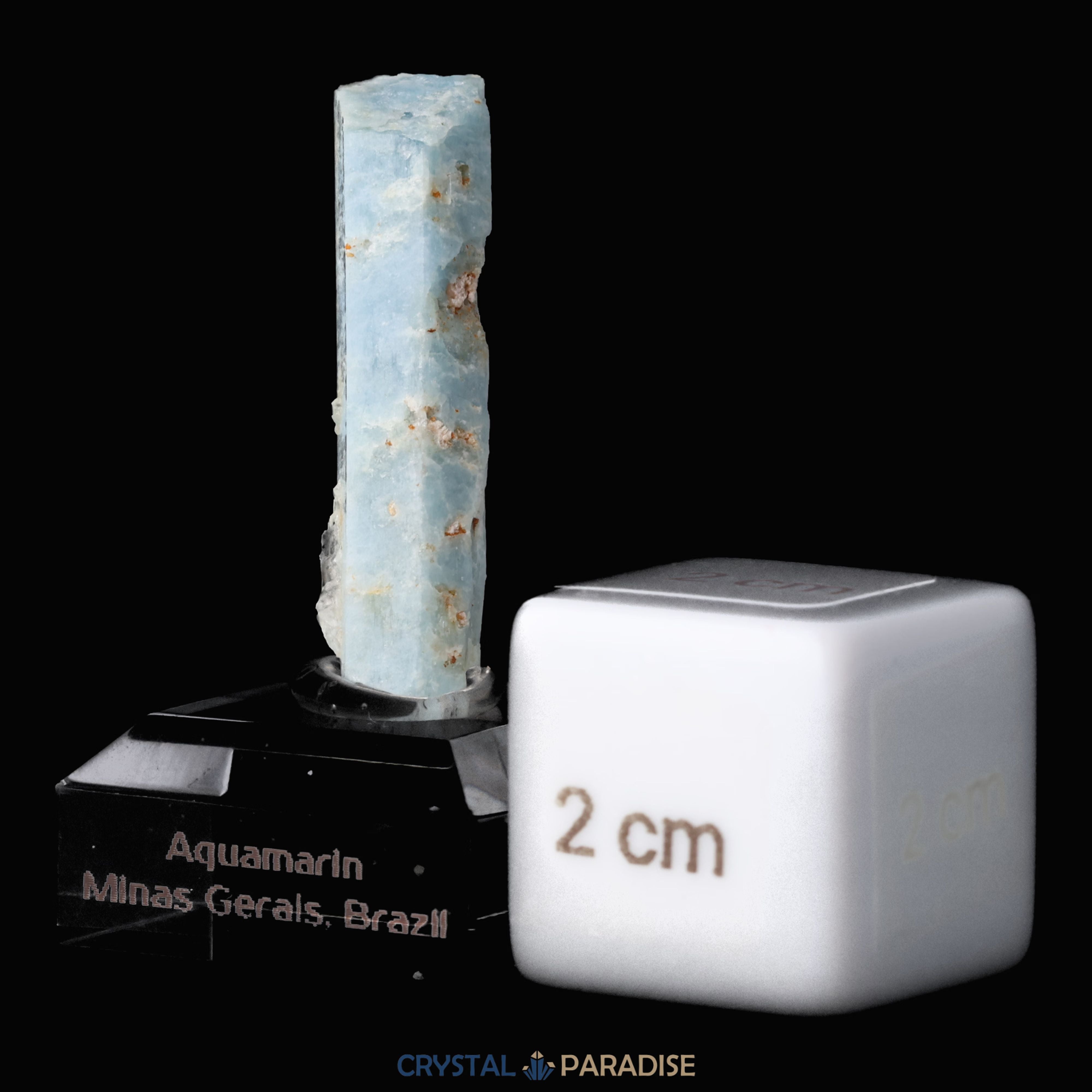 Aquamarin aus Minas Gerais Brasilien (ca. 7 g) – Ansicht 6