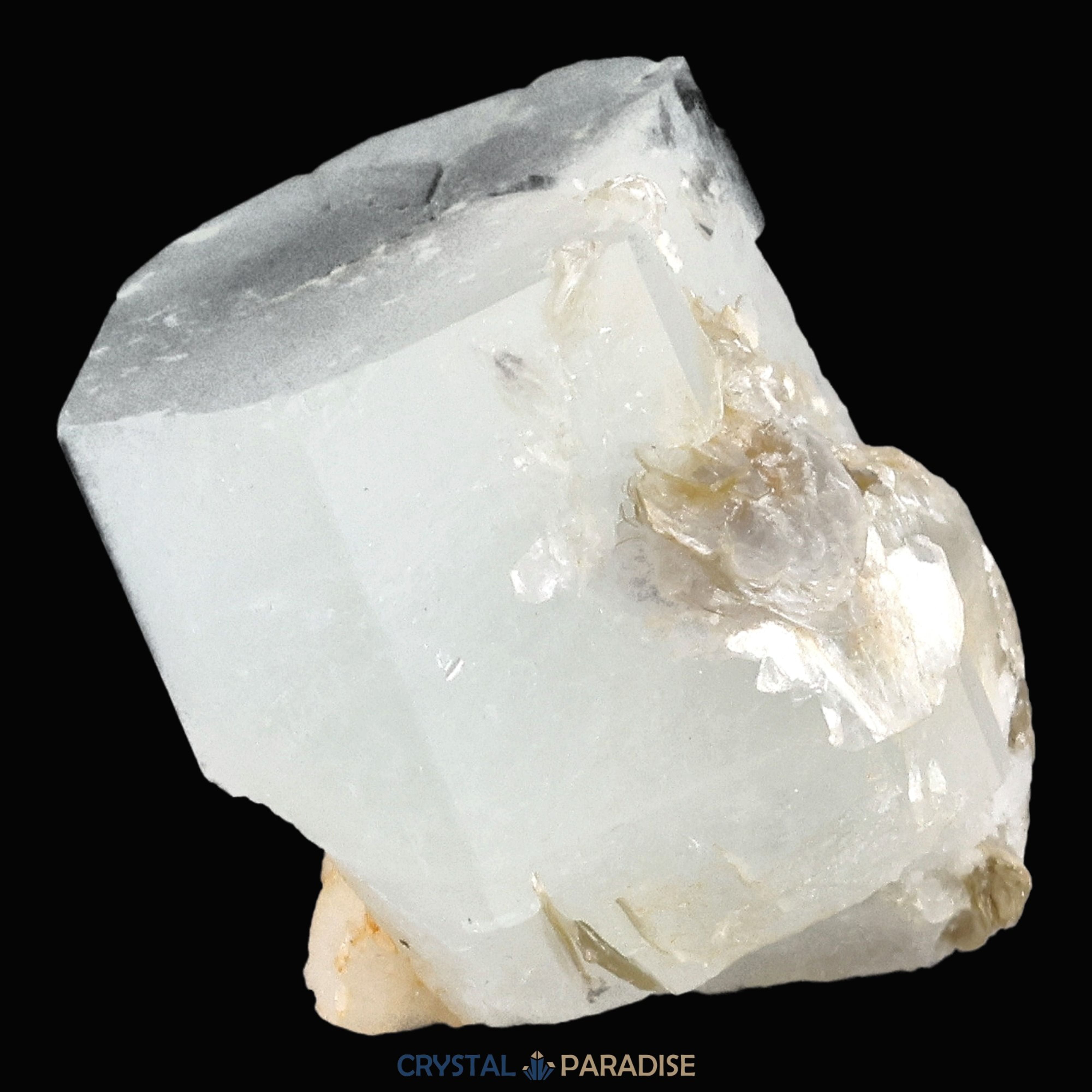 Aquamarin Kristall auf Feldspat aus Pakistan (11g) – Ansicht 5