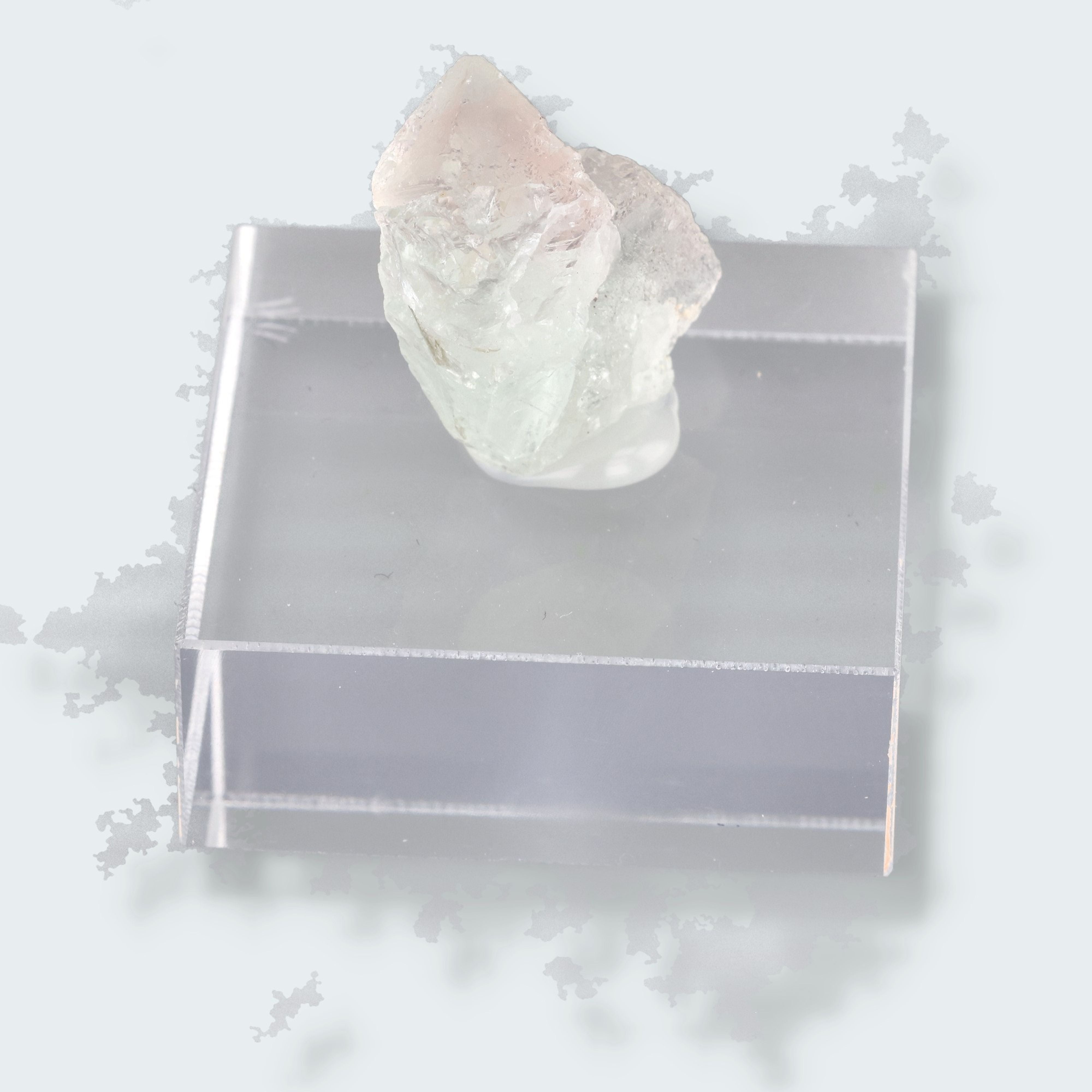 Aquamarin Kristall auf Feldspat aus Pakistan (19g) – Ansicht 3