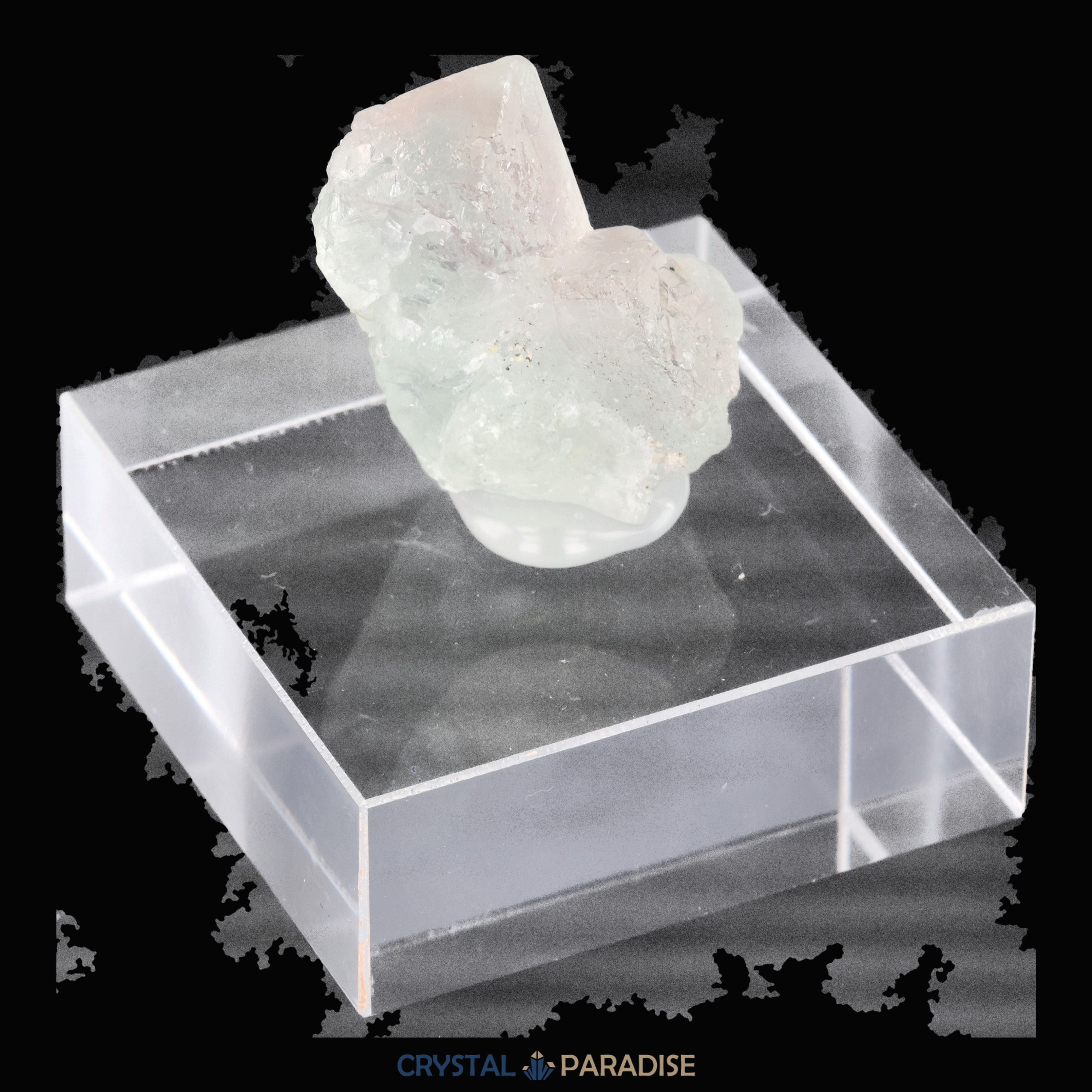 Aquamarin Kristall auf Feldspat aus Pakistan (19g) – Ansicht 7