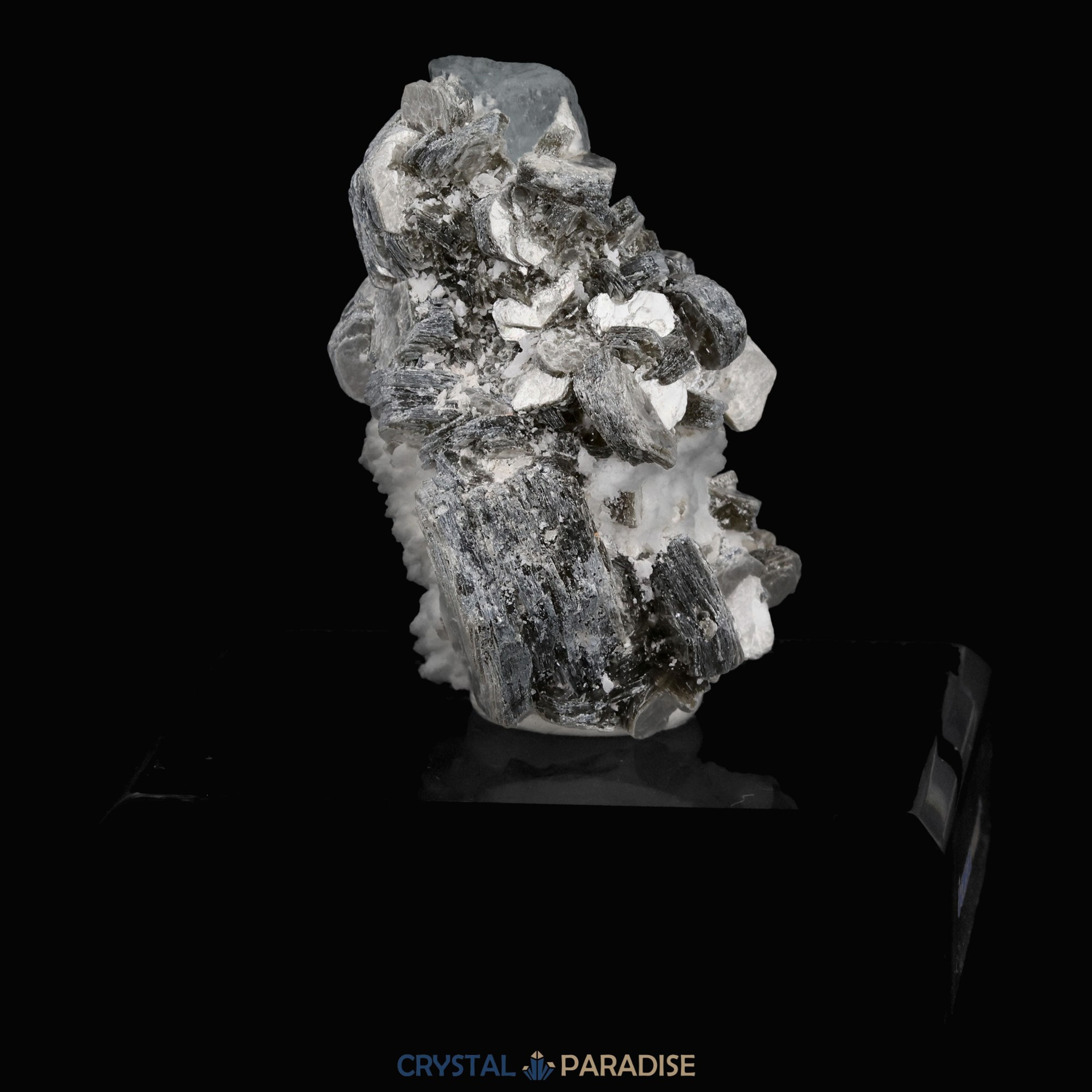 Aquamarin Kristall auf Feldspat aus Pakistan (40g) – Ansicht 9