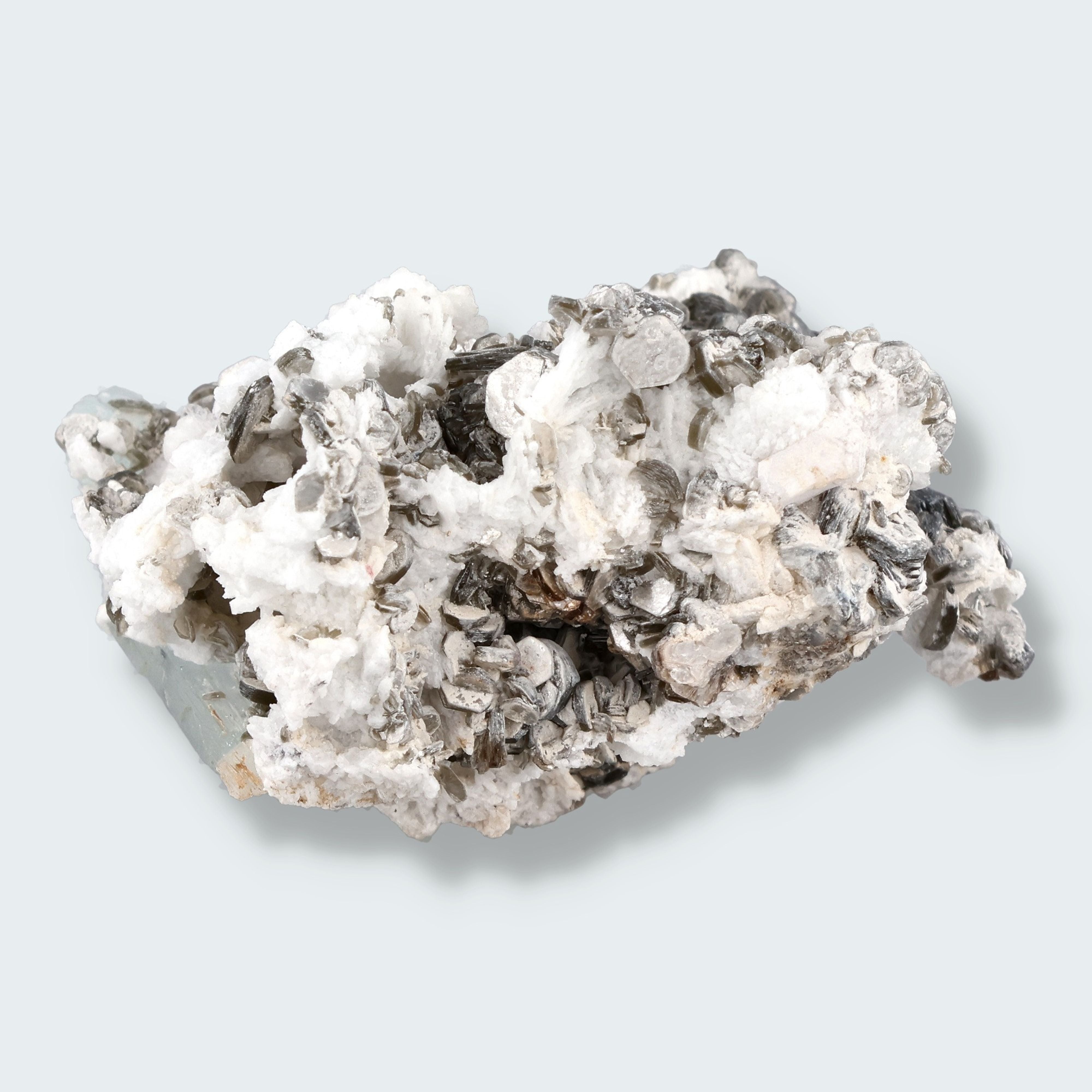 Aquamarin Kristall auf Feldspat aus Pakistan (59g) – Ansicht 3