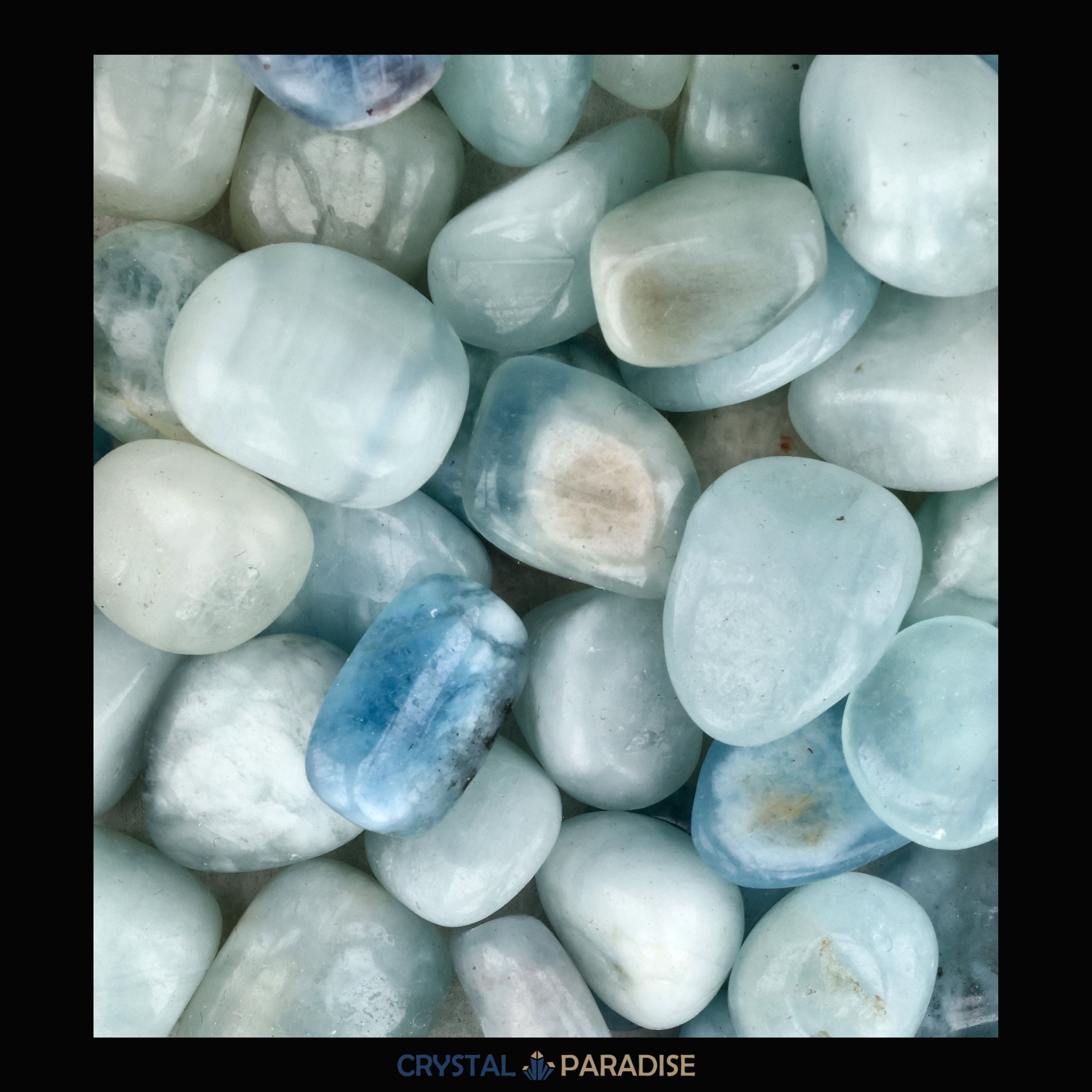 Aquamarin Trommelsteine – Ansicht 9