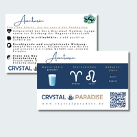 Aventurin Mineralien Sammelkarte - crystal paradise