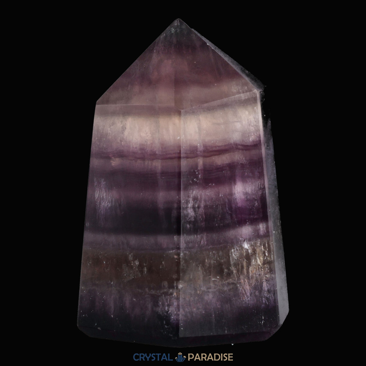 Bänder Amethyst aus Brasilien (175g) – Ansicht 5