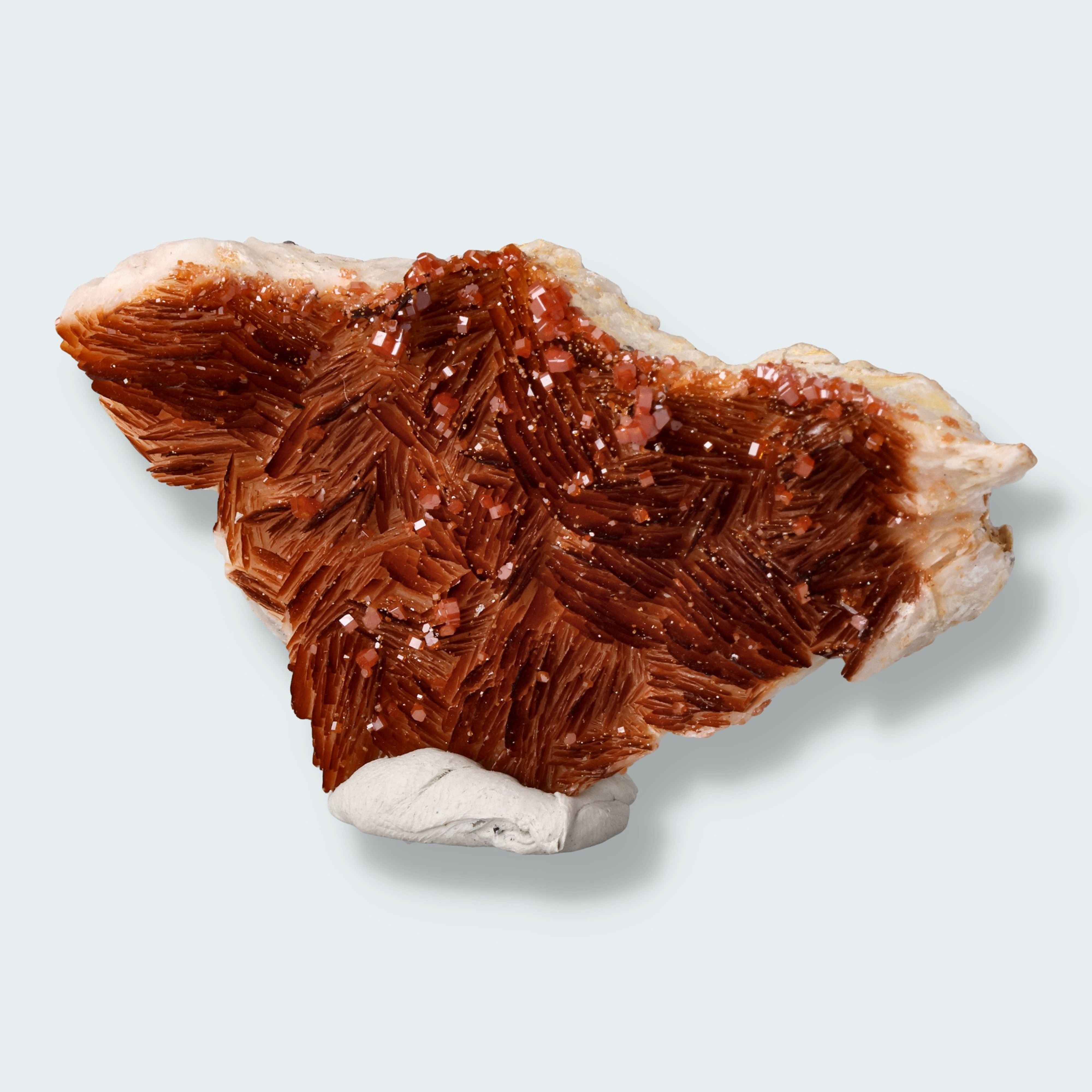 Baryt mit Vanadinit aus Marokko (148g) – Ansicht 2