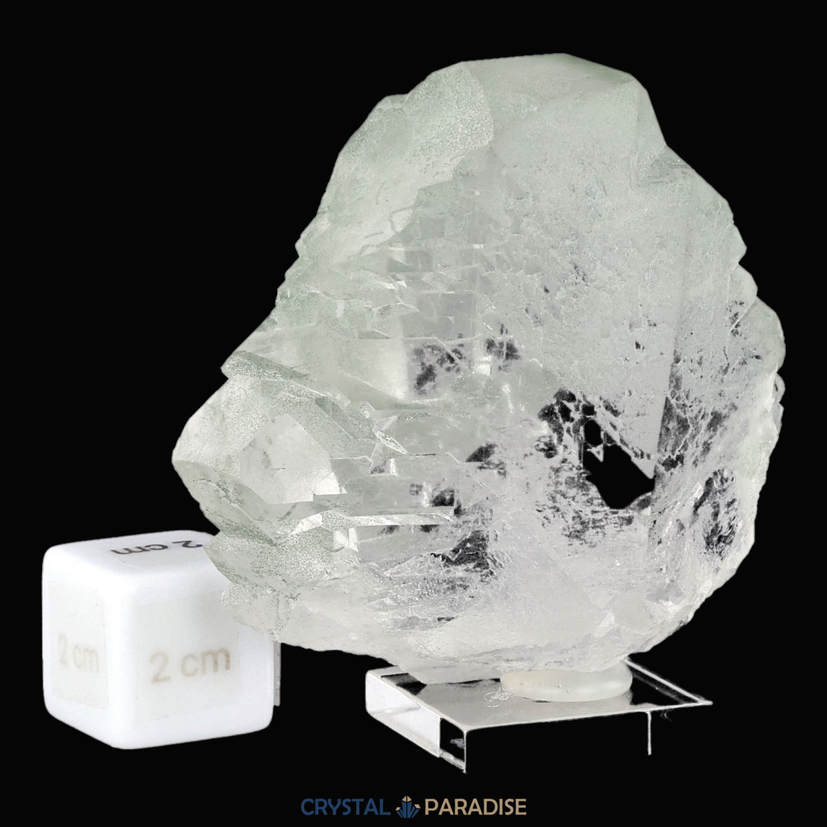 Bergkristall Gwindel aus der Schweiz (176g) – Ansicht 4