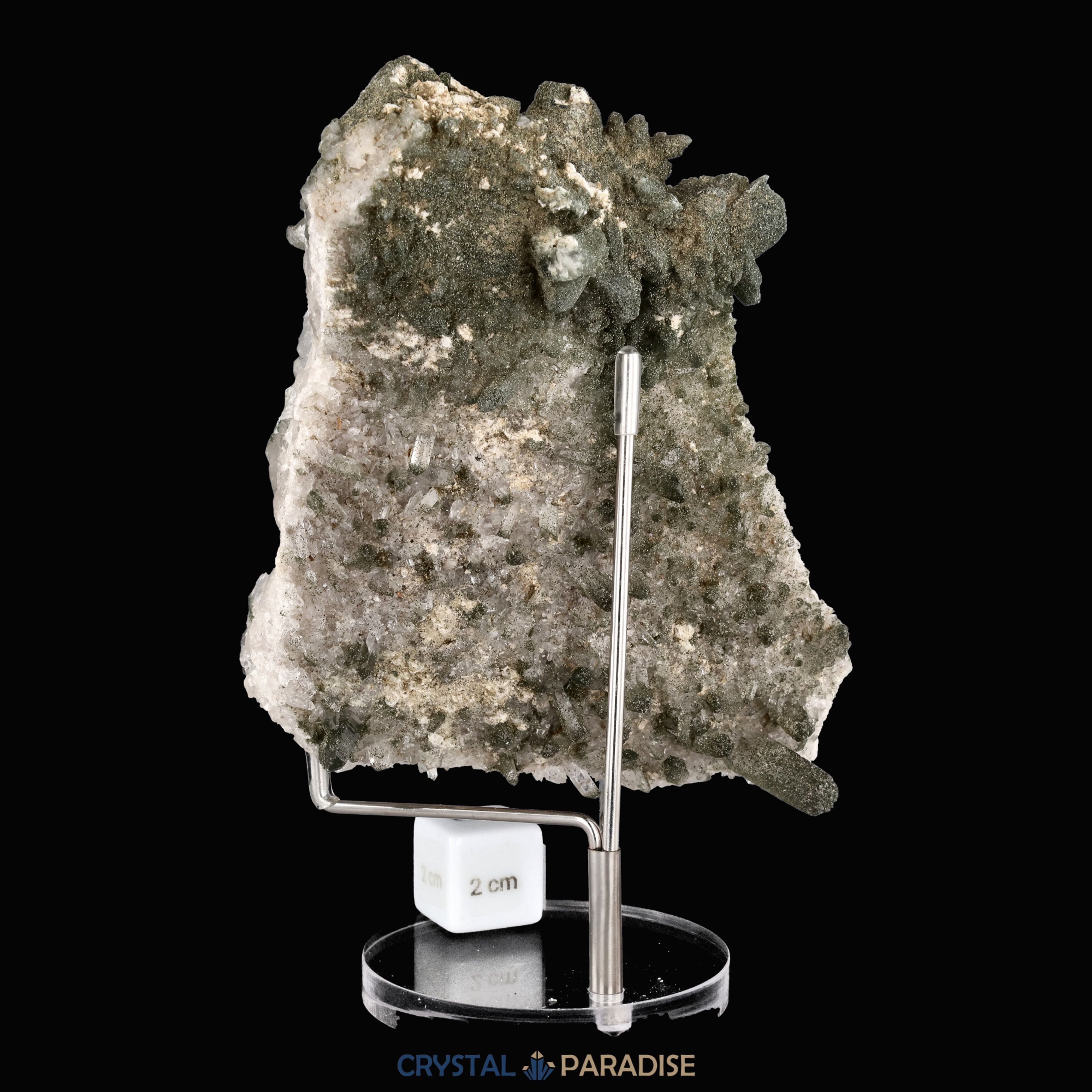 Bergkristall mit Adular aus Brasilien (755g) – Ansicht 5