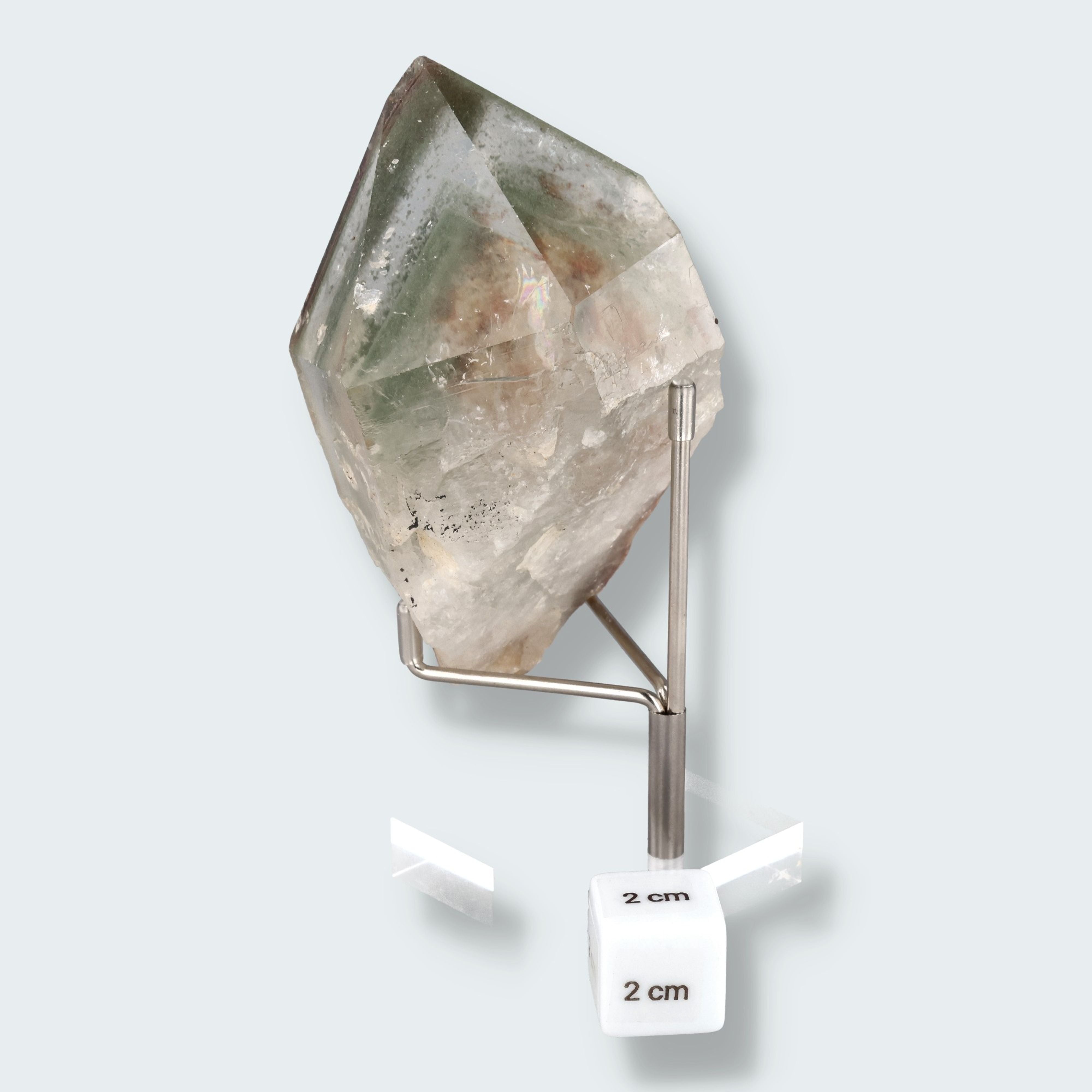 Bergkristall mit Phantom aus Brasilien (417g) – Ansicht 2