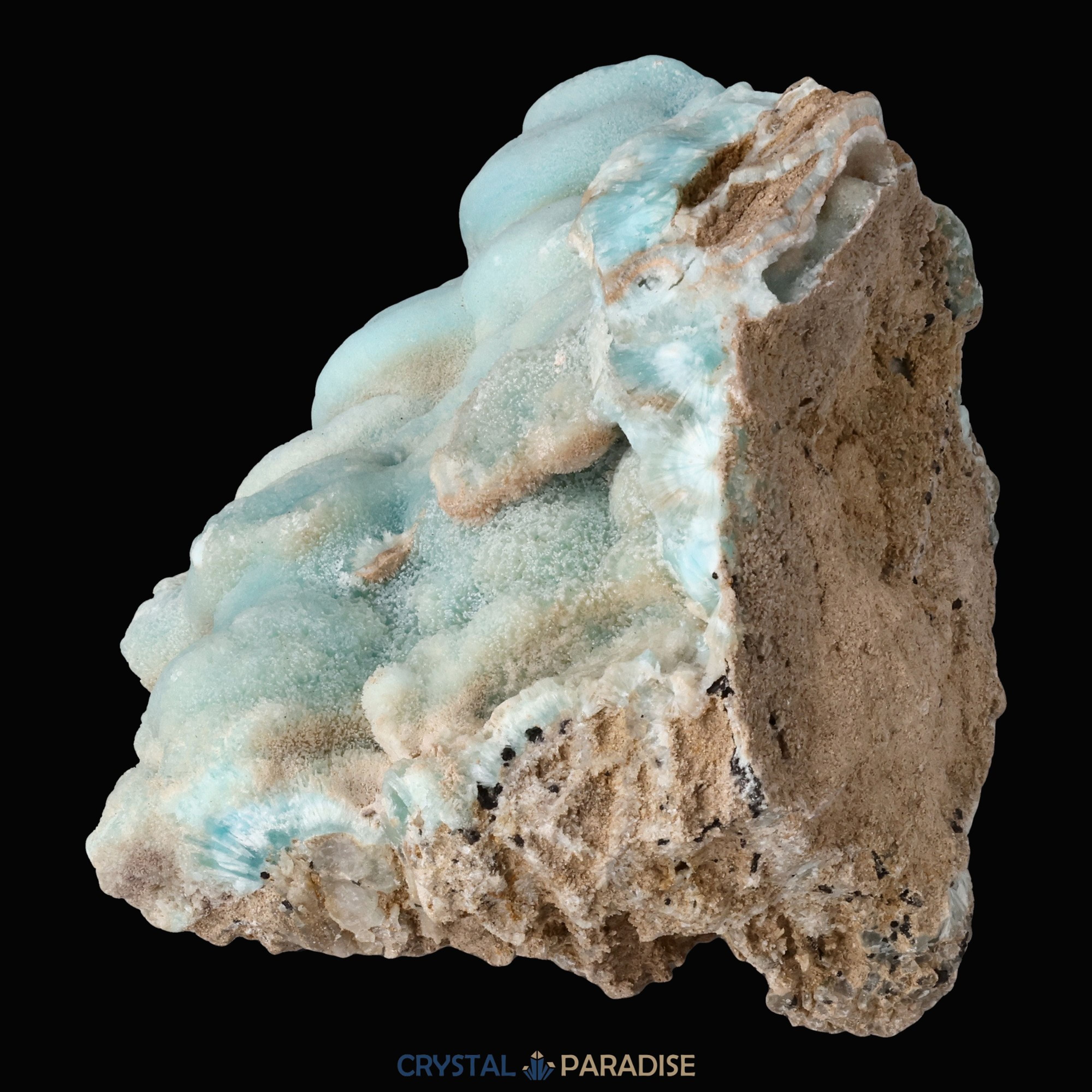 Blauer Aragonit aus Afghanistan (1151g) – Ansicht 6