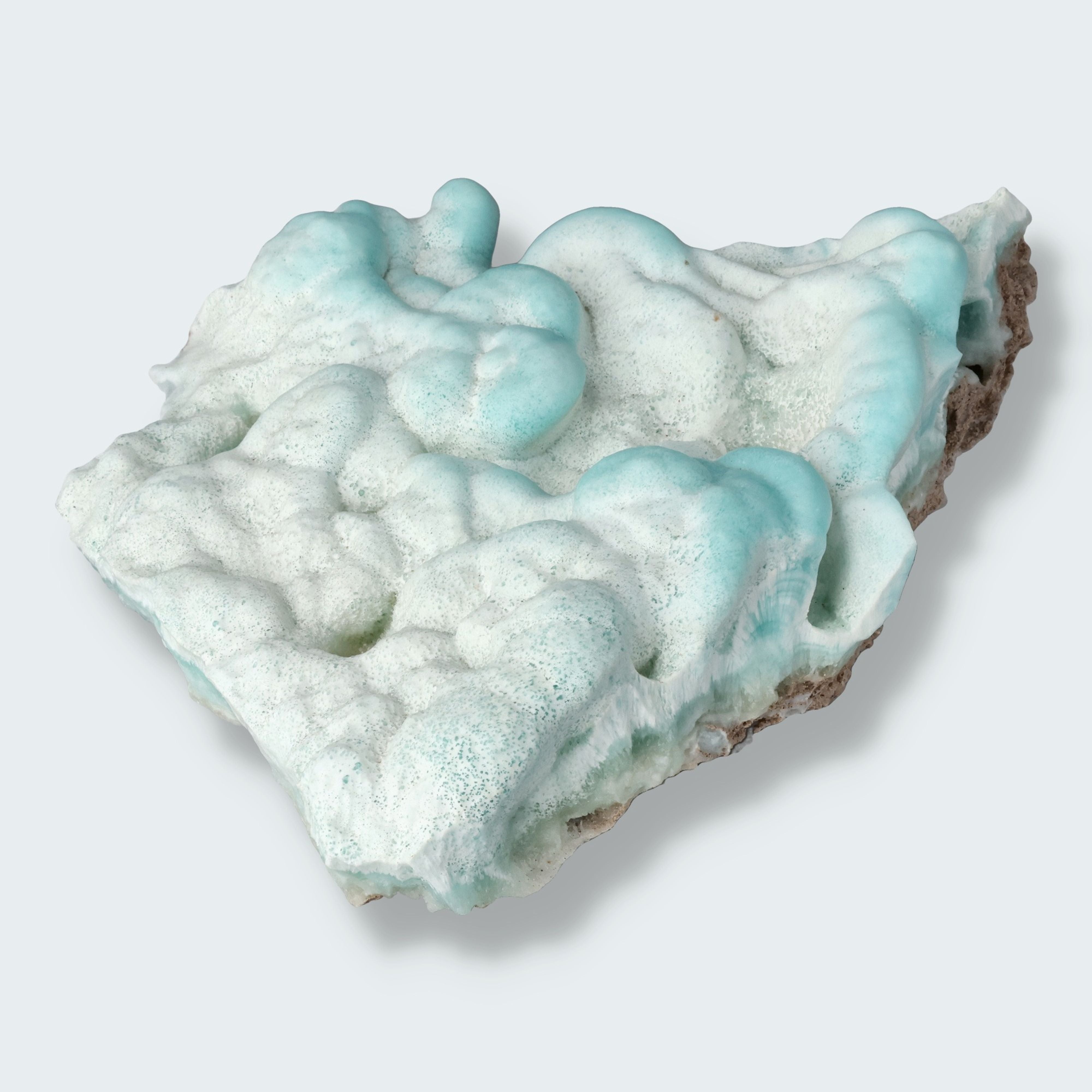 Blauer Aragonit aus Afghanistan (496g) – Ansicht 2