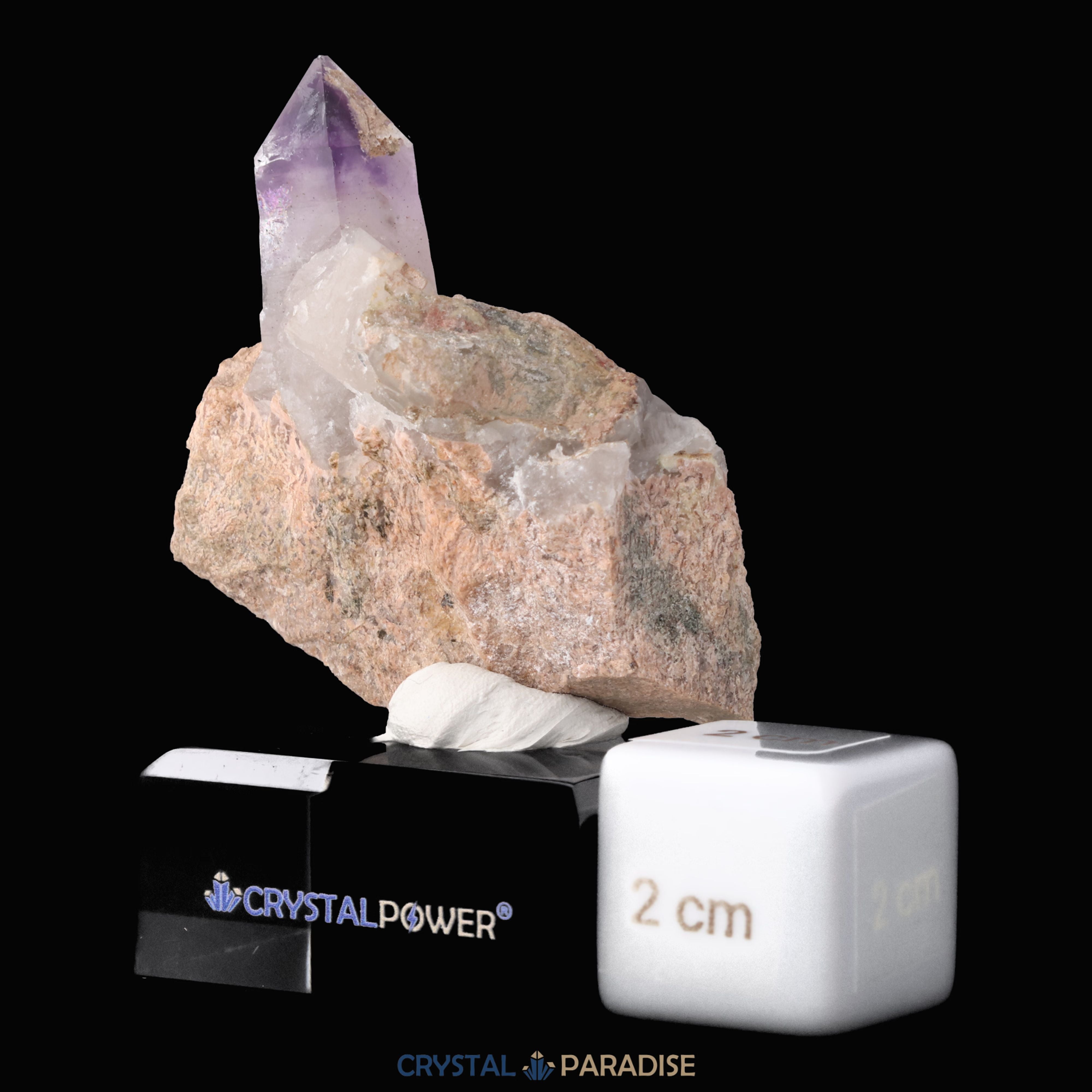 Brandberg Amethyst aus Namibia (37g) – Ansicht 6