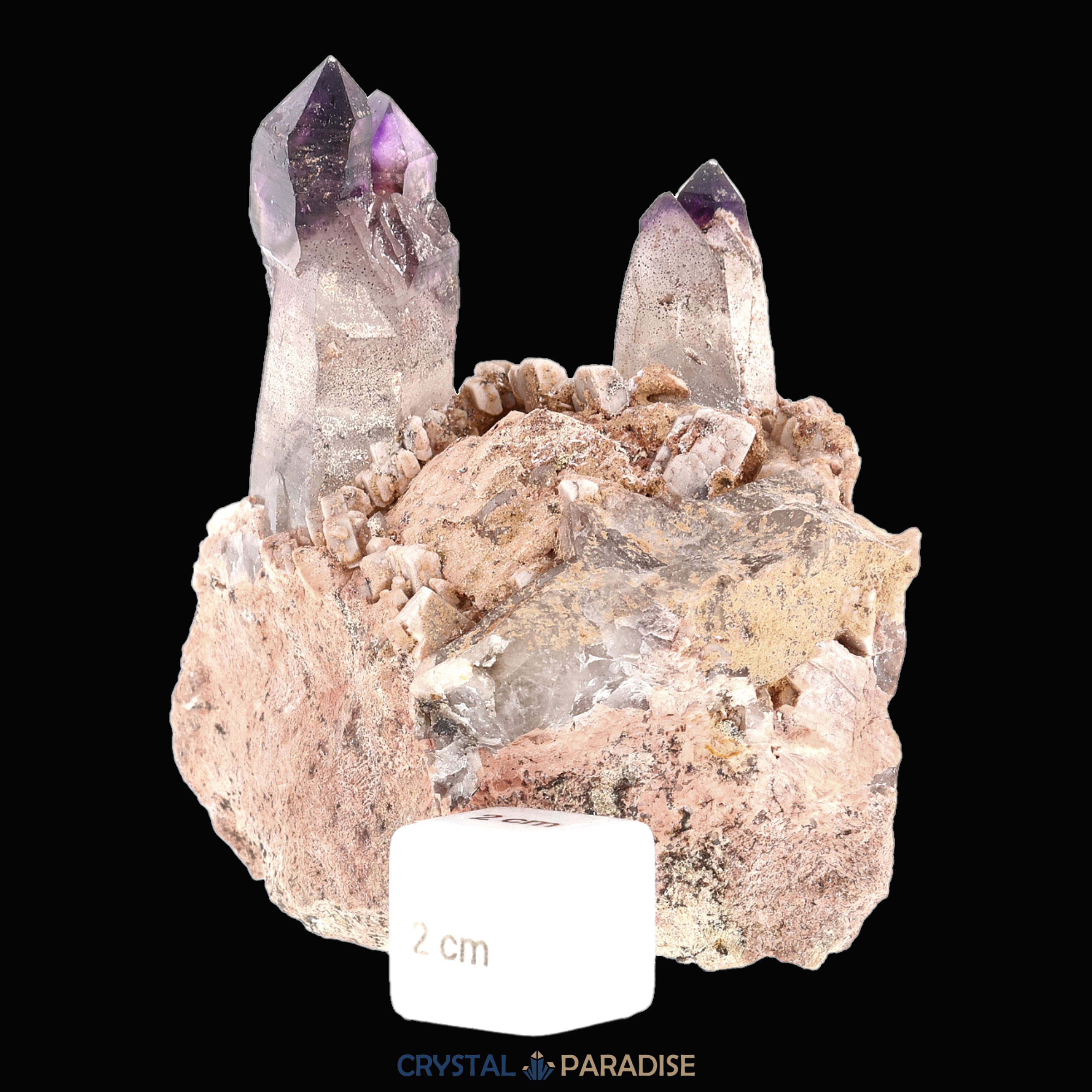 Brandberg Amethyst aus Namibia (410g) – Ansicht 3