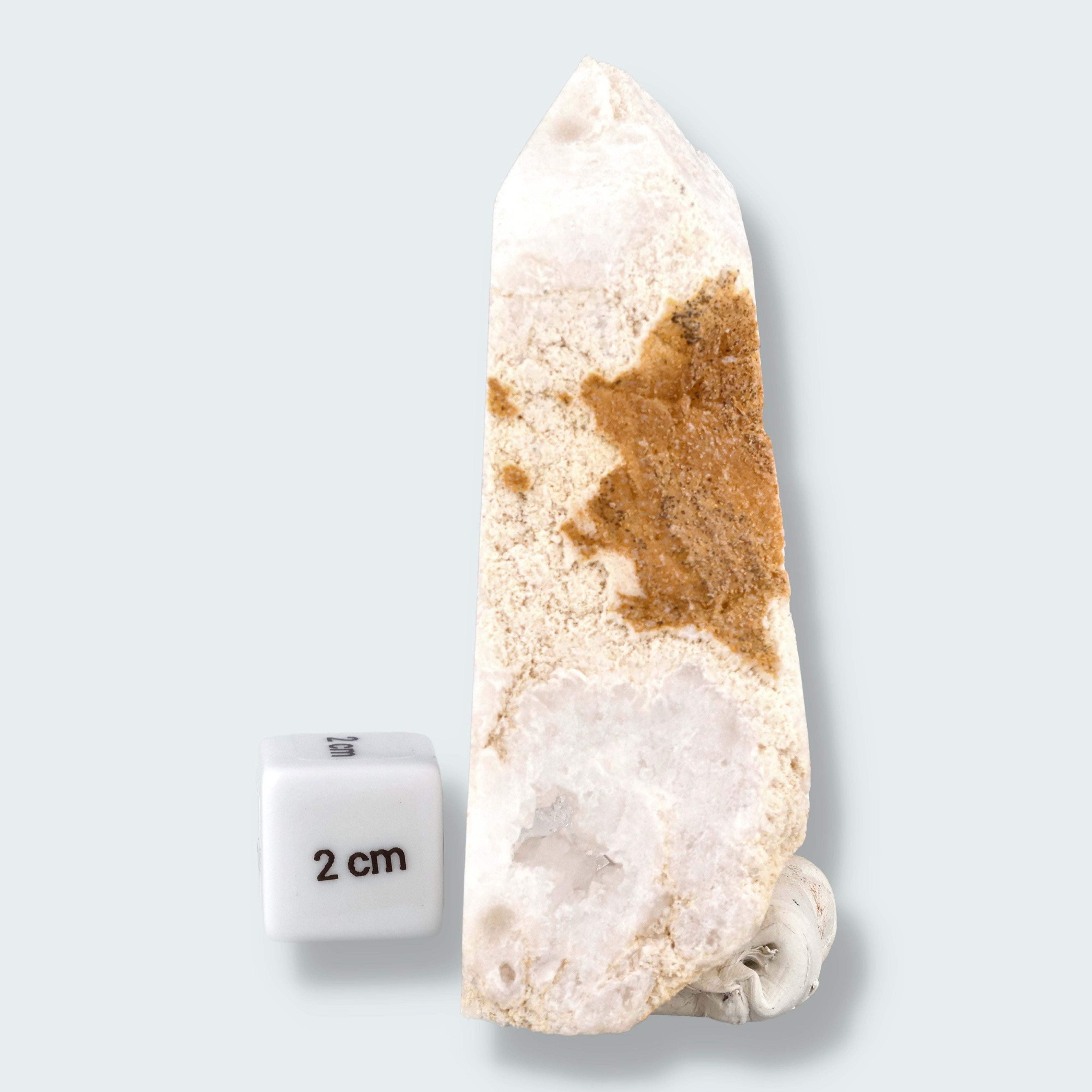 Calcit Türme mit großer kristallisierter Druse – Ansicht 4