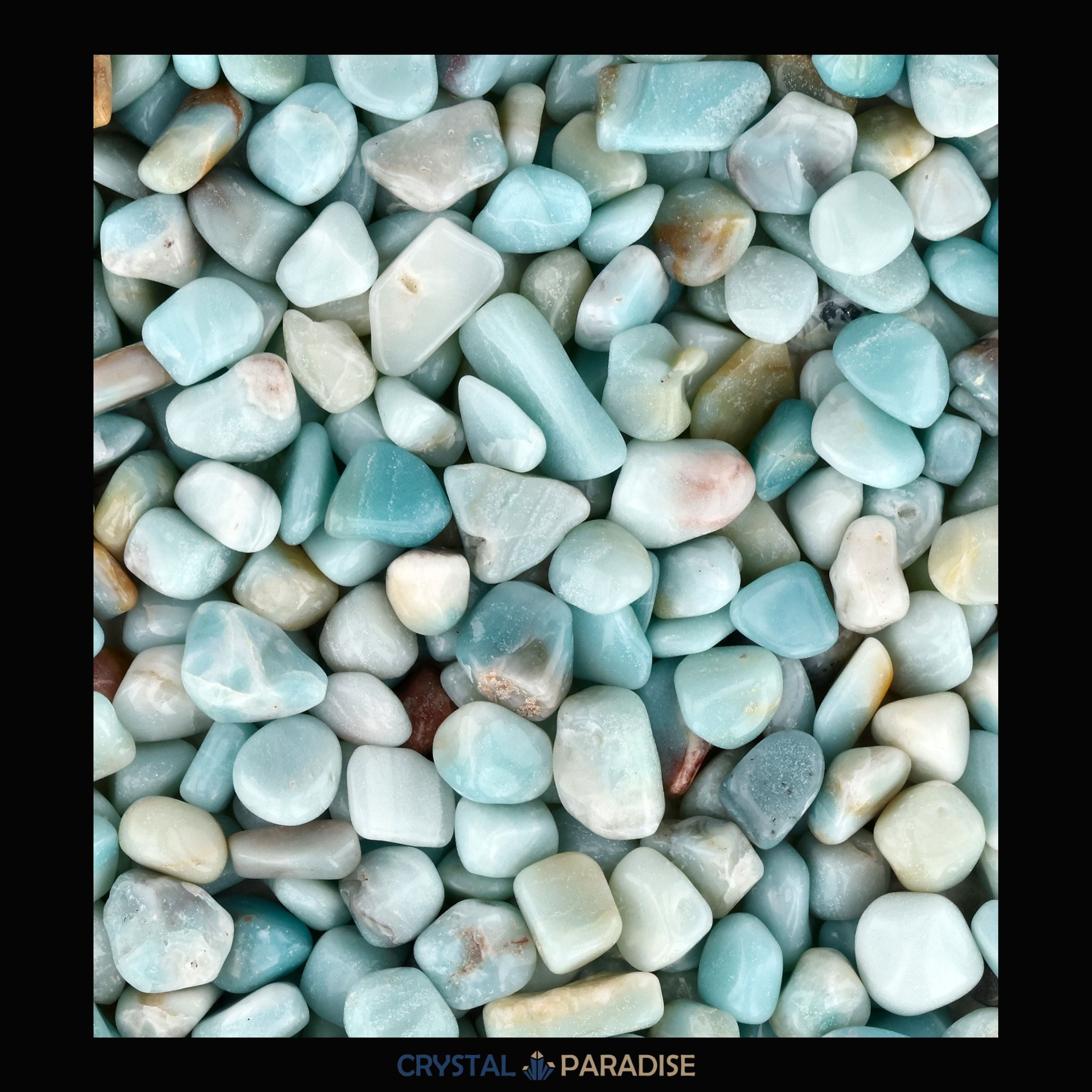 Caribbean Calcit Trommelsteine – Ansicht 4