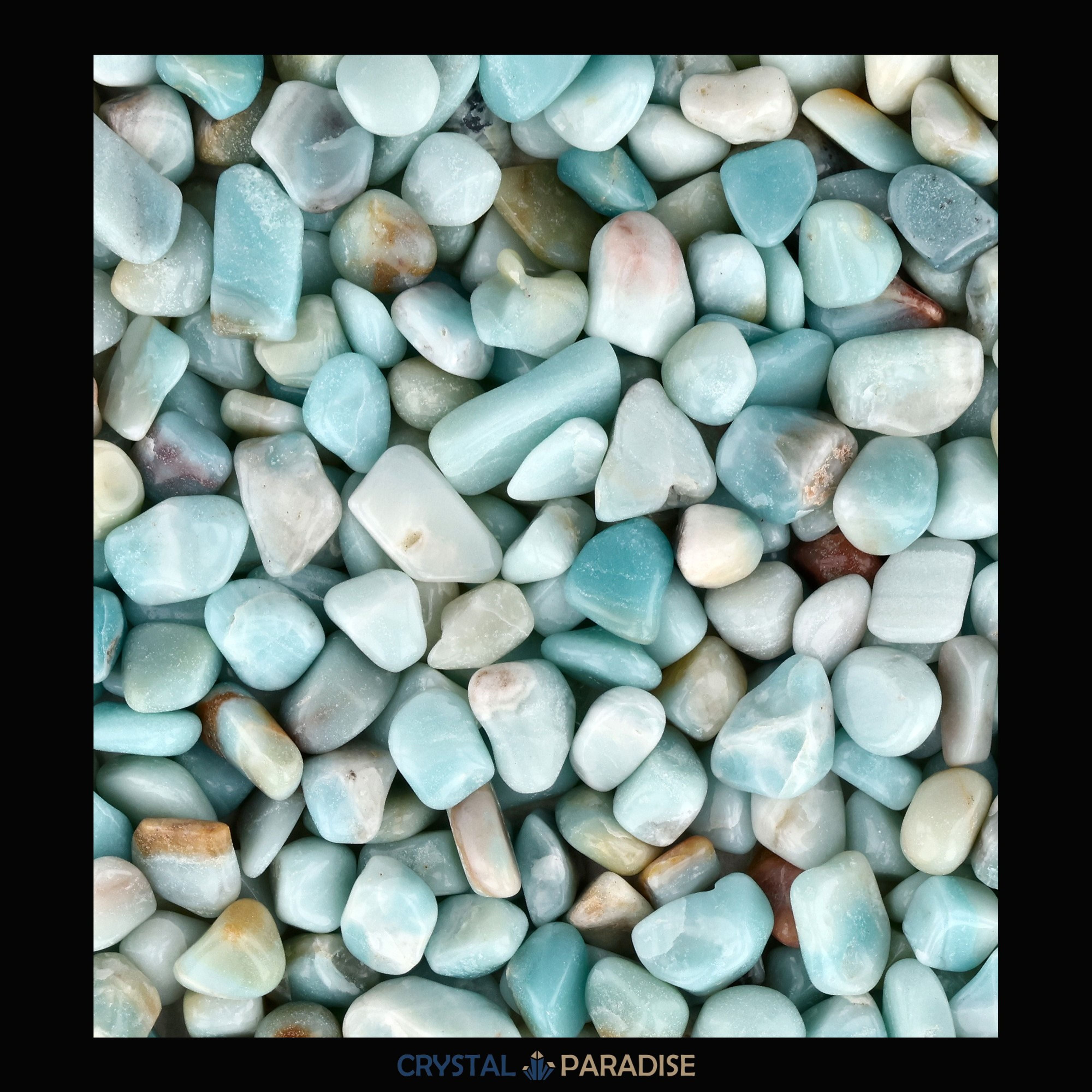 Caribbean Calcit Trommelsteine – Ansicht 9