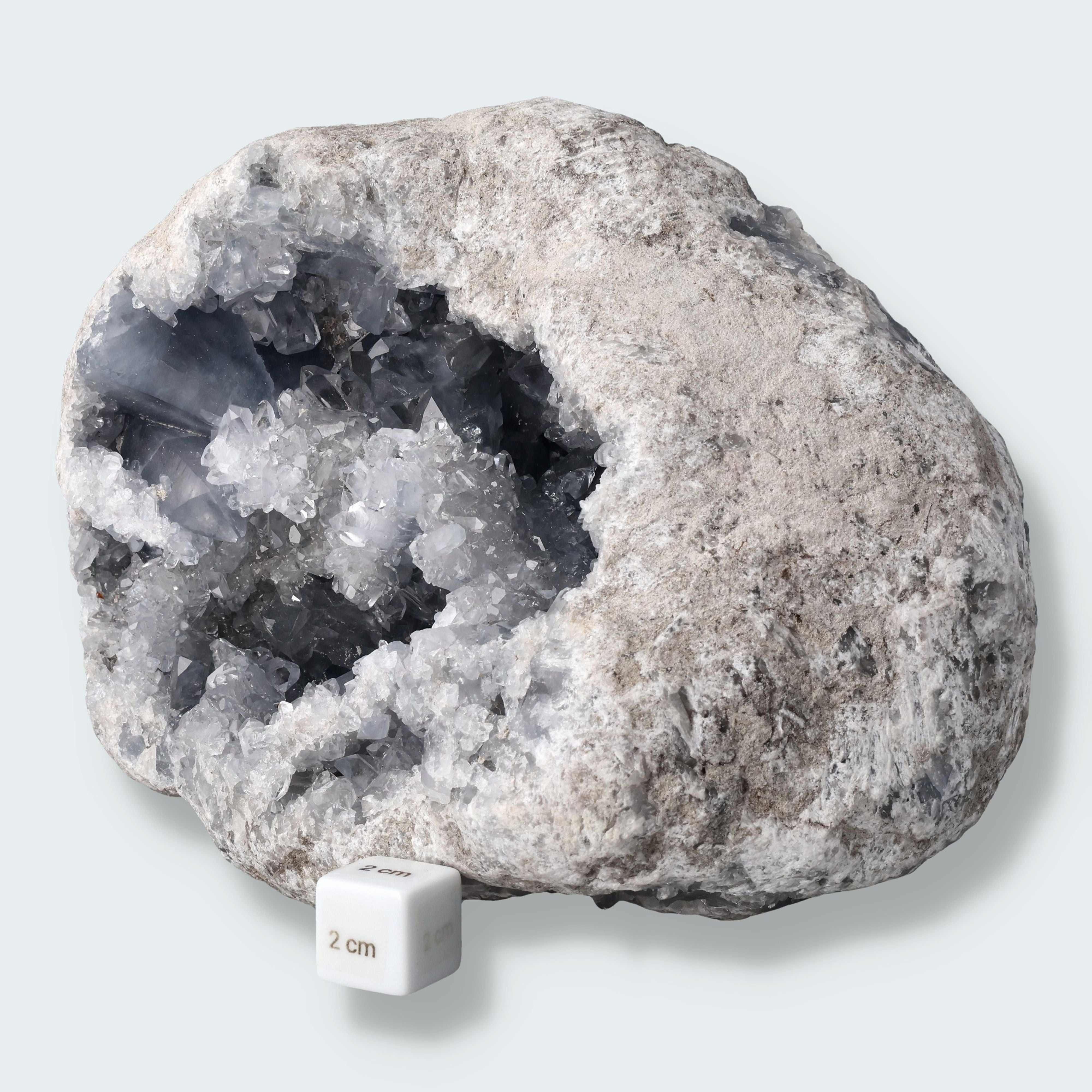 Celestin Geode aus Madagaskar (5655g) – Ansicht 3