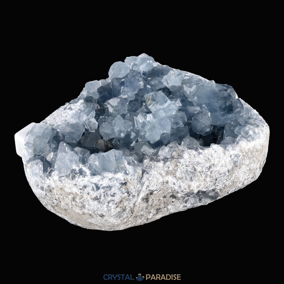 Celestin Geode in Herzform aus Madagaskar (2620g) – Ansicht 4