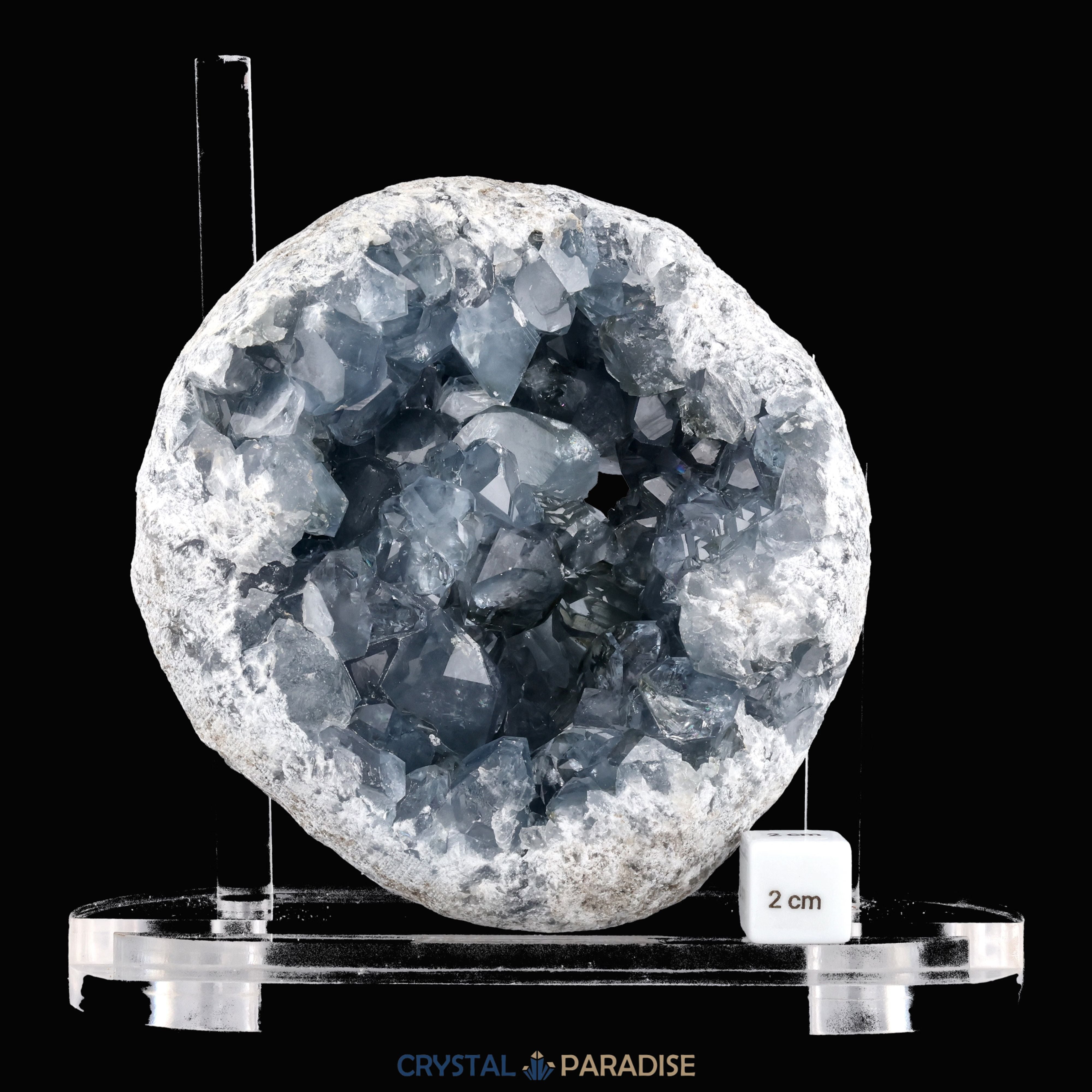 Celestit Geode aus Madagaskar (3082g) – Ansicht 5