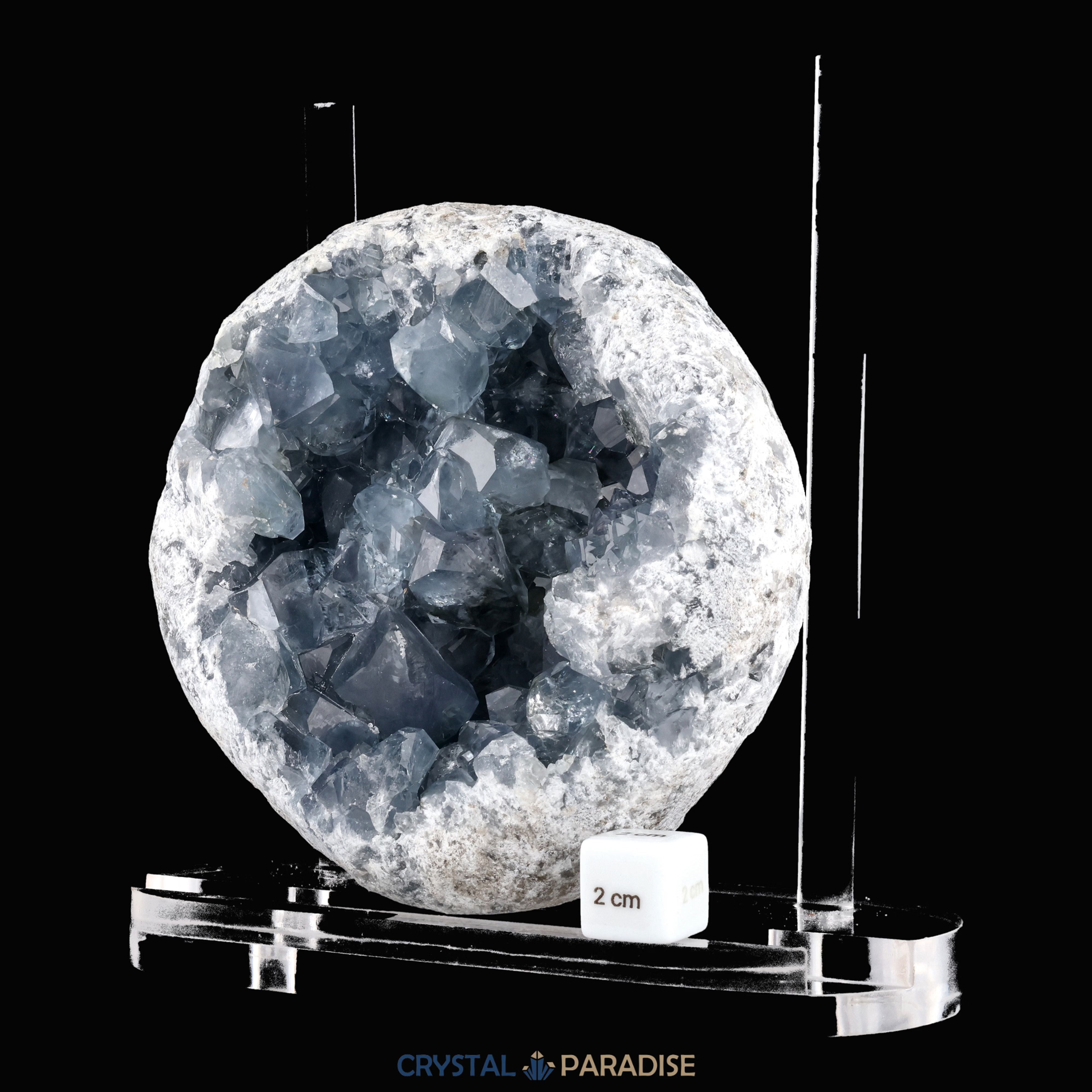 Celestit Geode aus Madagaskar (3082g) – Ansicht 6