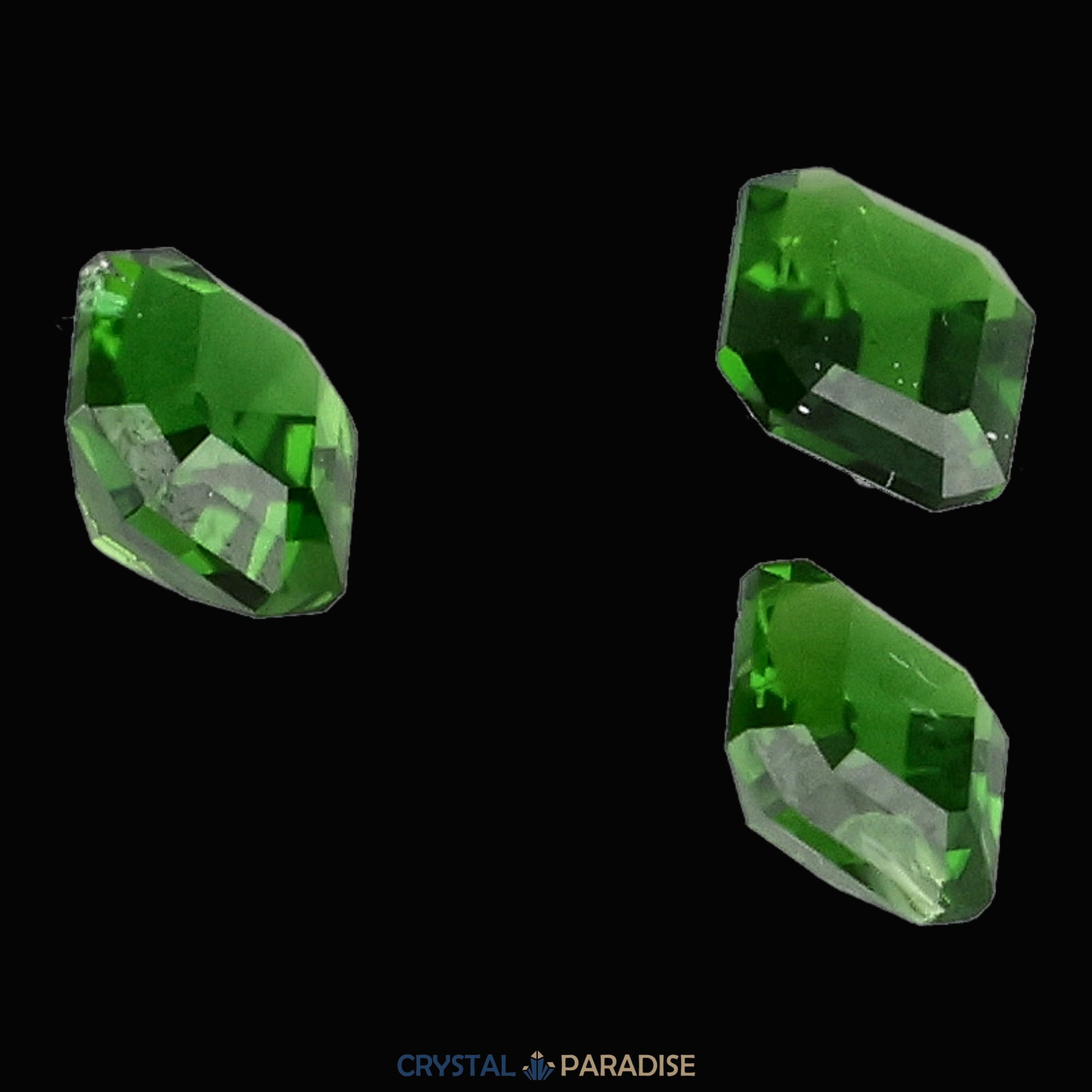 Chromdiopsid aus Russland geschliffen Set (2,1 ct) – Ansicht 10