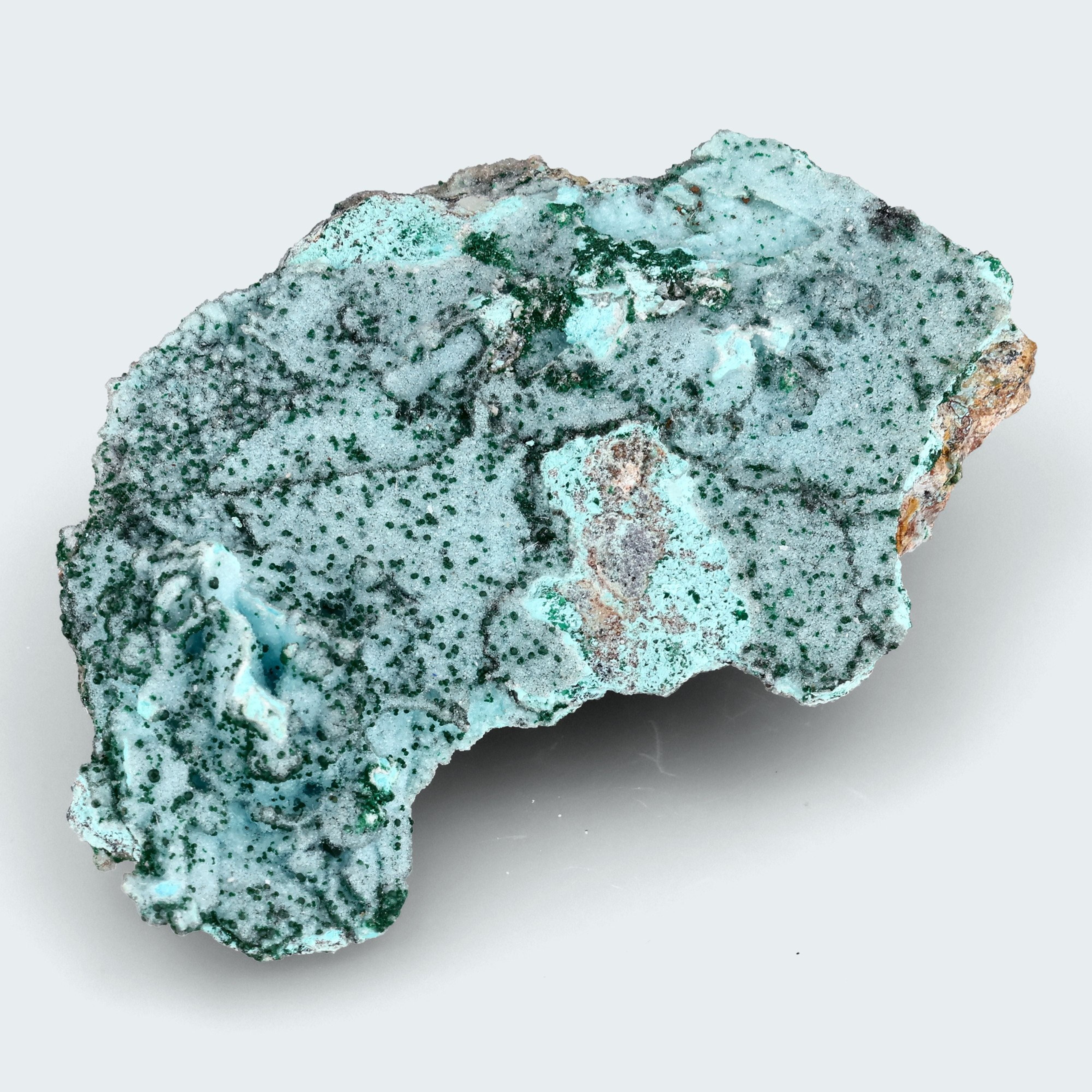Chrysokoll Stufe aus Tenke-Fungurume, Kolwezi, Lualaba, DR Kongo (236g) – Ansicht 2