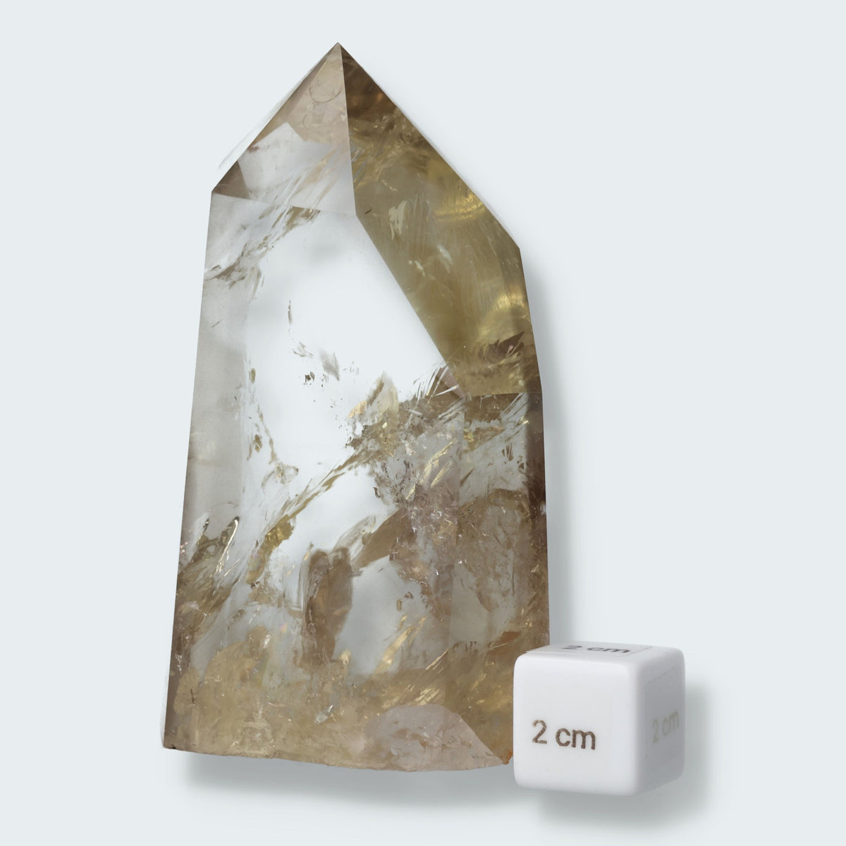 Citrin aus dem Ural, Russland (unbehandelt) (423,5g) – Ansicht 3