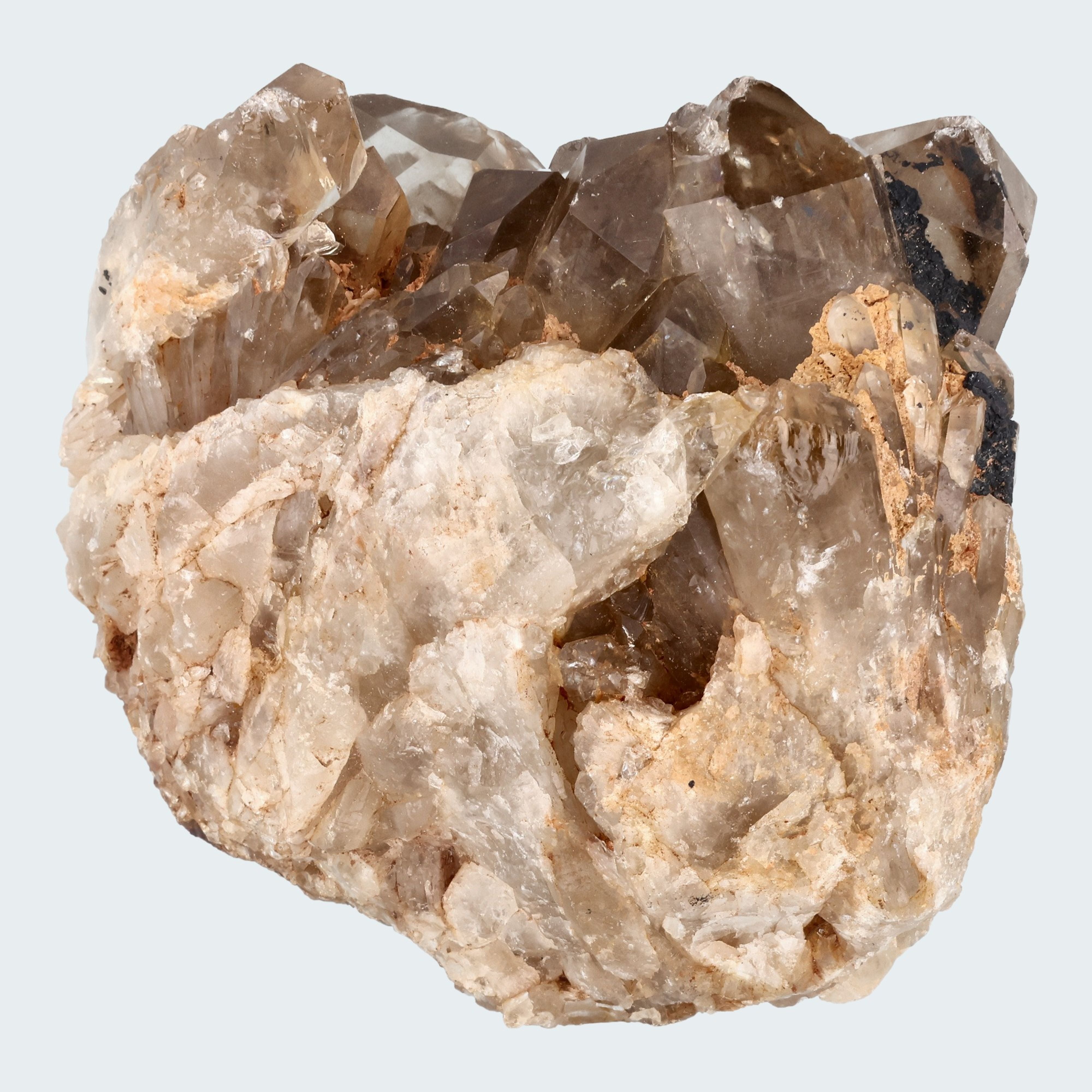 Citrin Handstufe aus Kunduluni, Kongo (782g) - unbehandelt – Ansicht 3