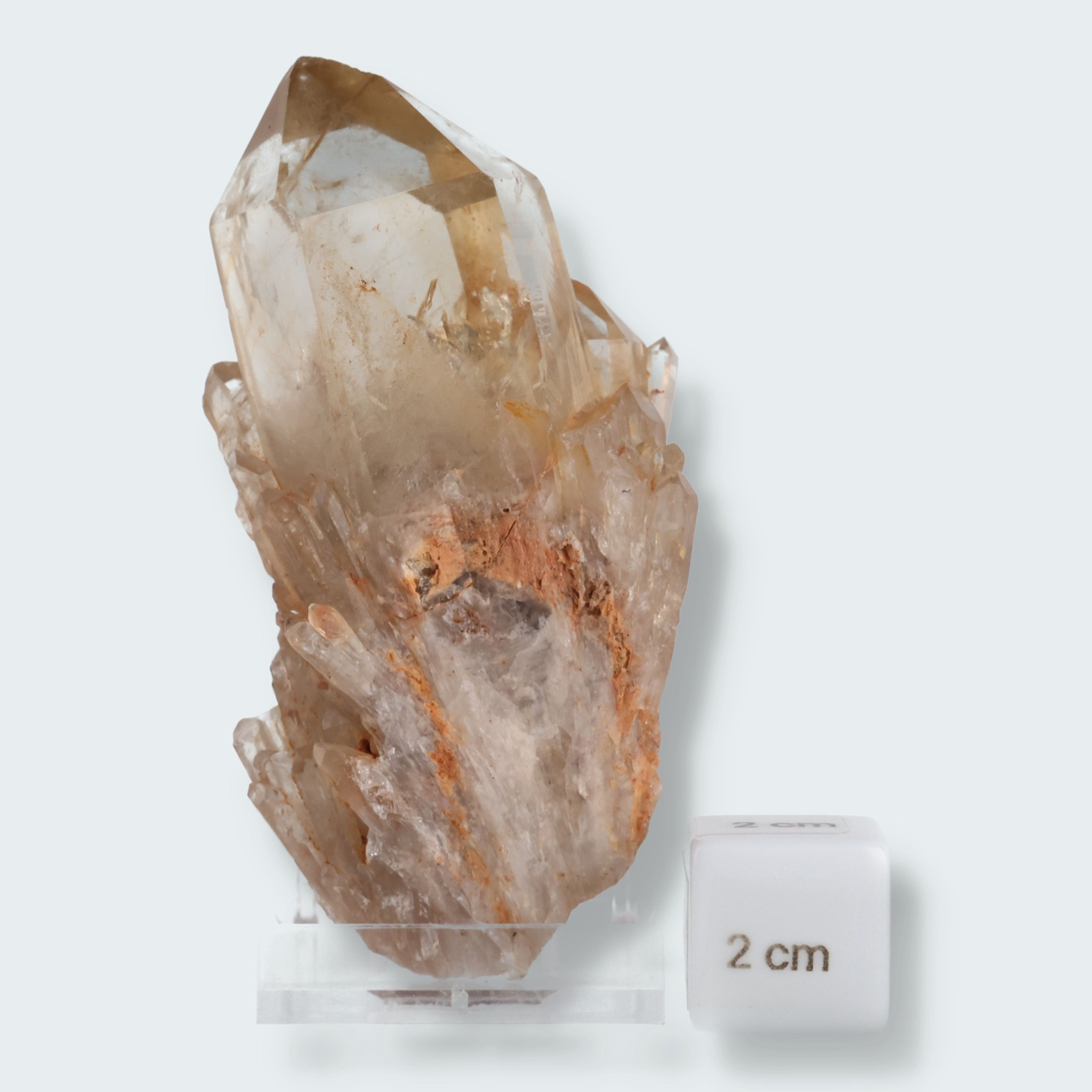Citrin Stufe aus Kundalini, Kongo (169g) - unbehandelt – Ansicht 2