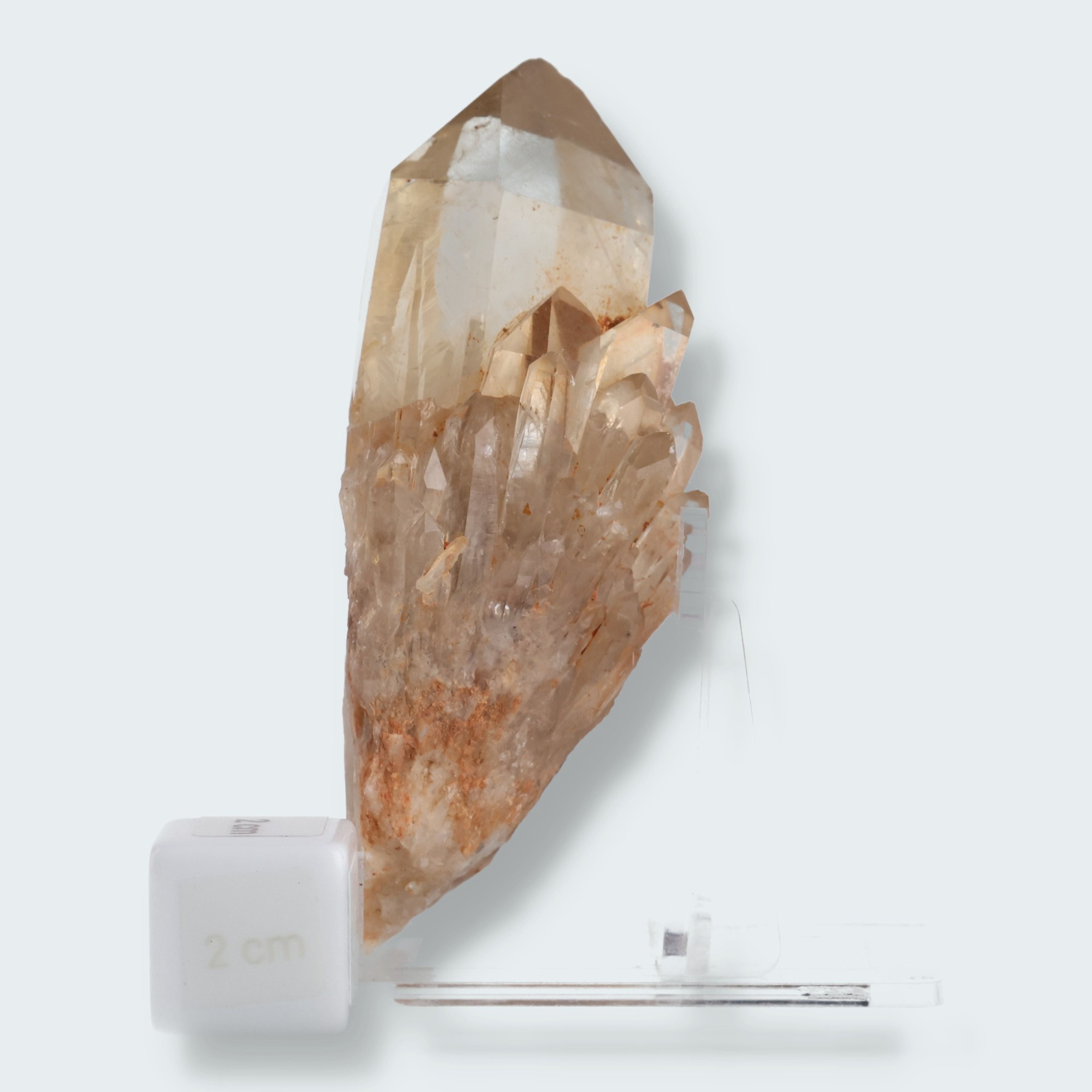 Citrin Stufe aus Kundalini, Kongo (169g) - unbehandelt – Ansicht 4