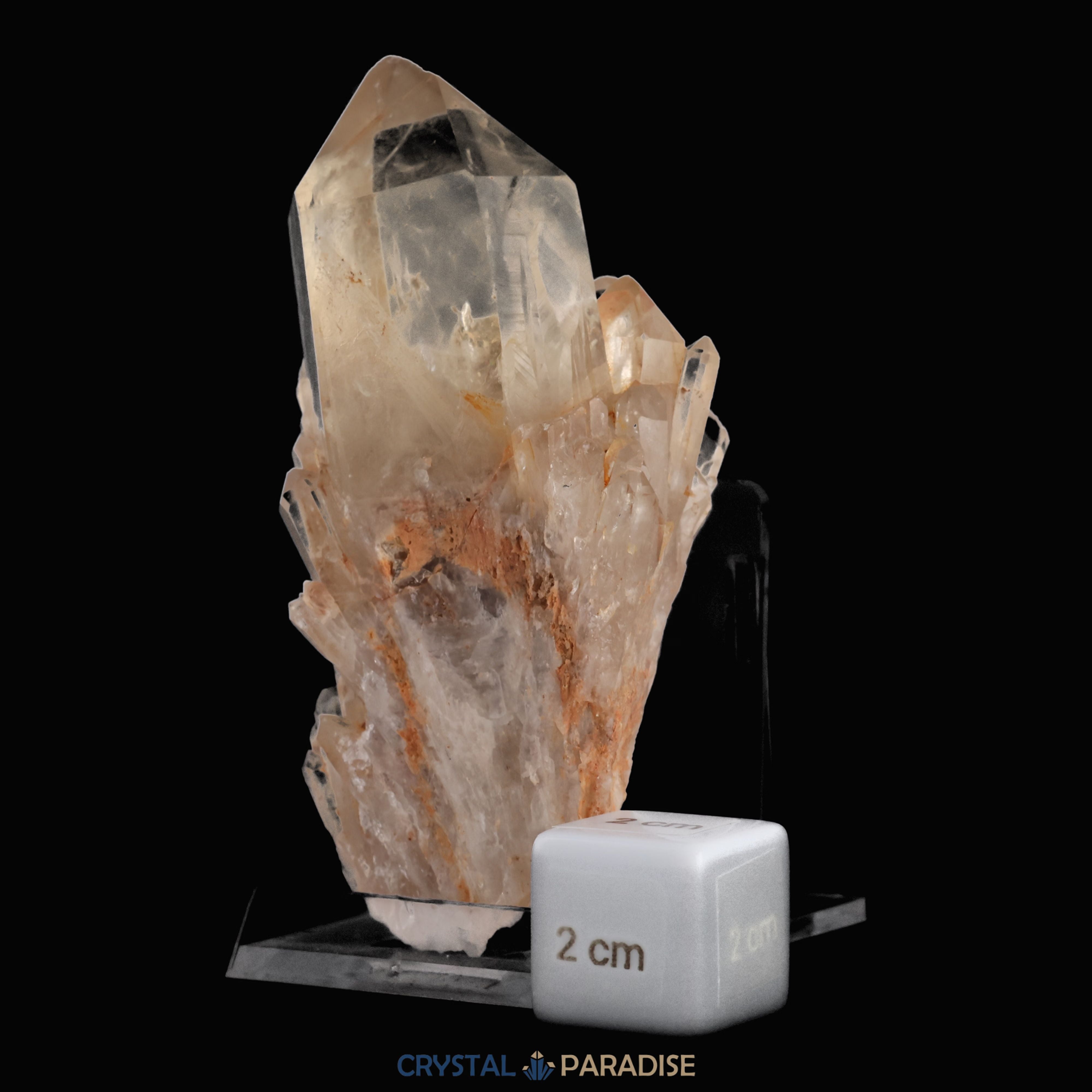 Citrin Stufe aus Kundalini, Kongo (169g) - unbehandelt – Ansicht 6