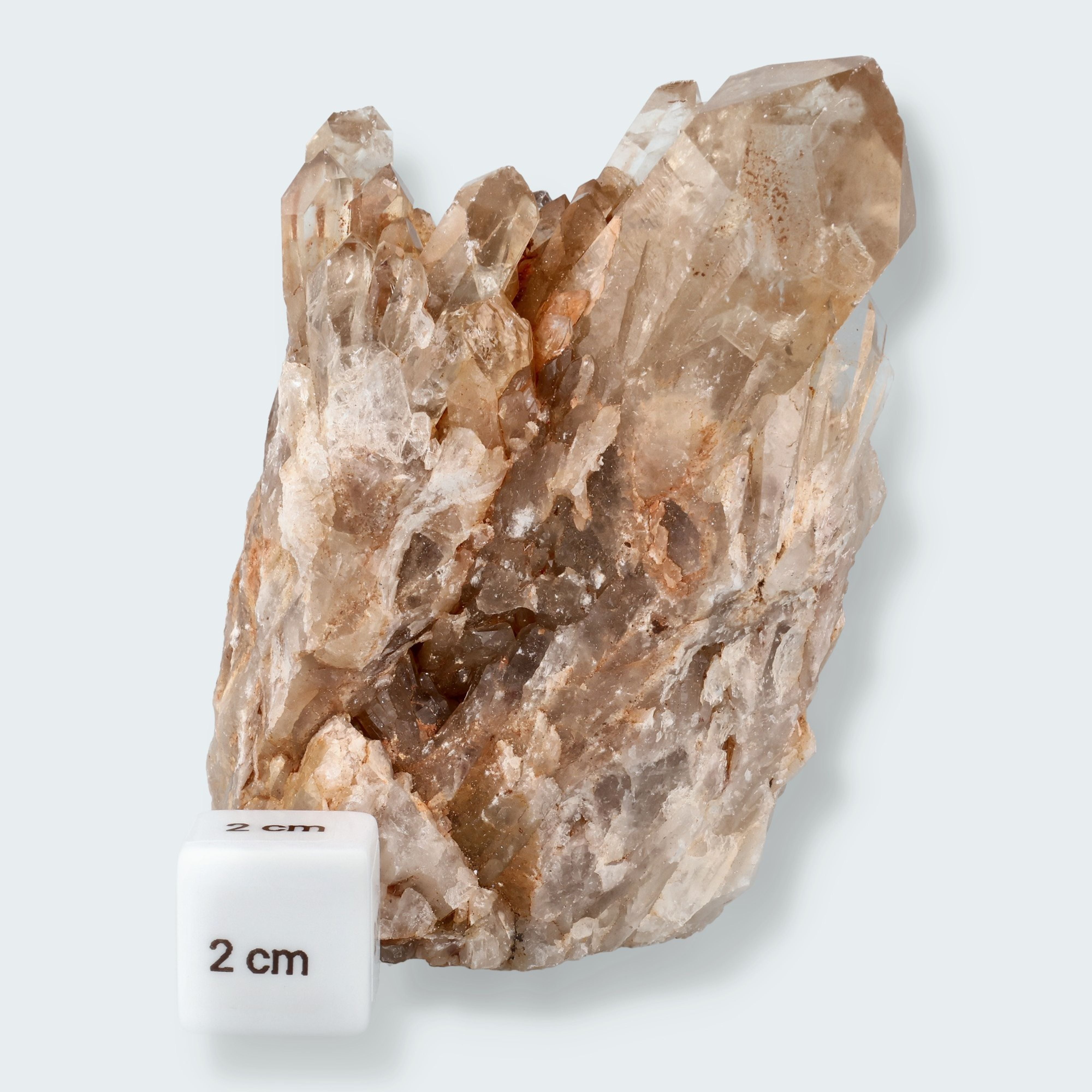 Citrin Stufe aus Kundalini, Kongo (398g) - unbehandelt – Ansicht 2