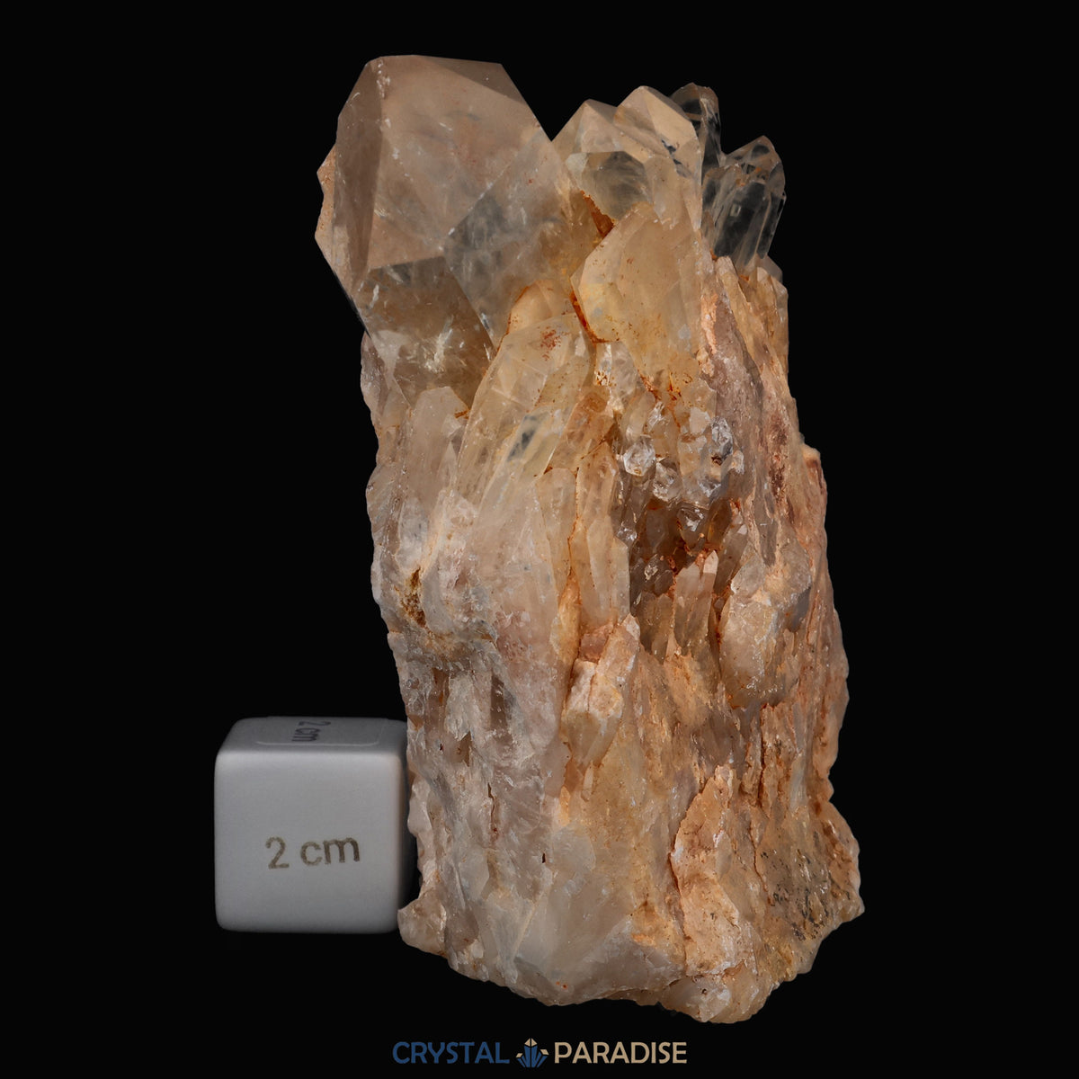 Citrin Stufe aus Kundalini, Kongo (398g) - unbehandelt – Ansicht 7