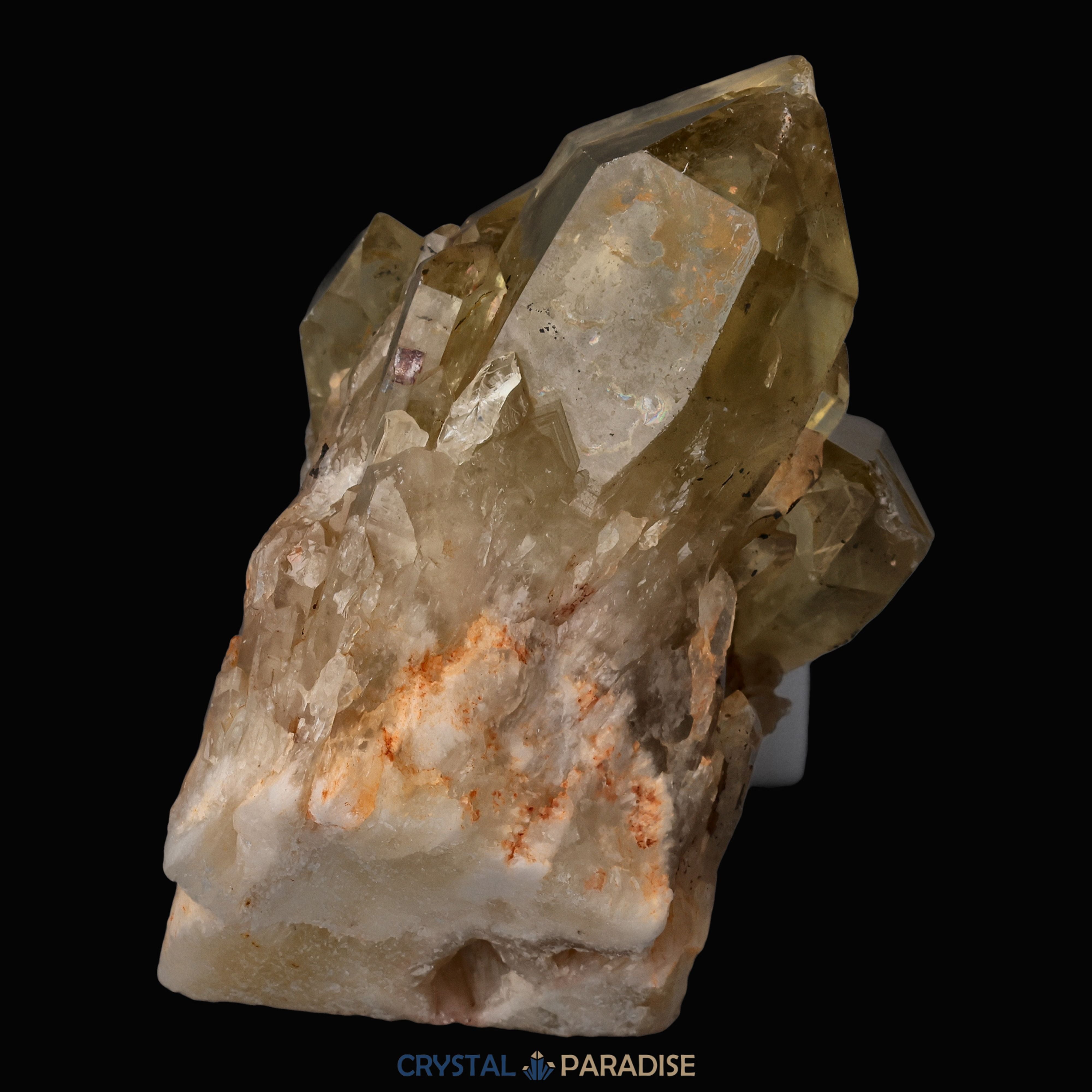 Citrin Stufe aus Kundalini, Kongo (467g) - unbehandelt – Ansicht 10