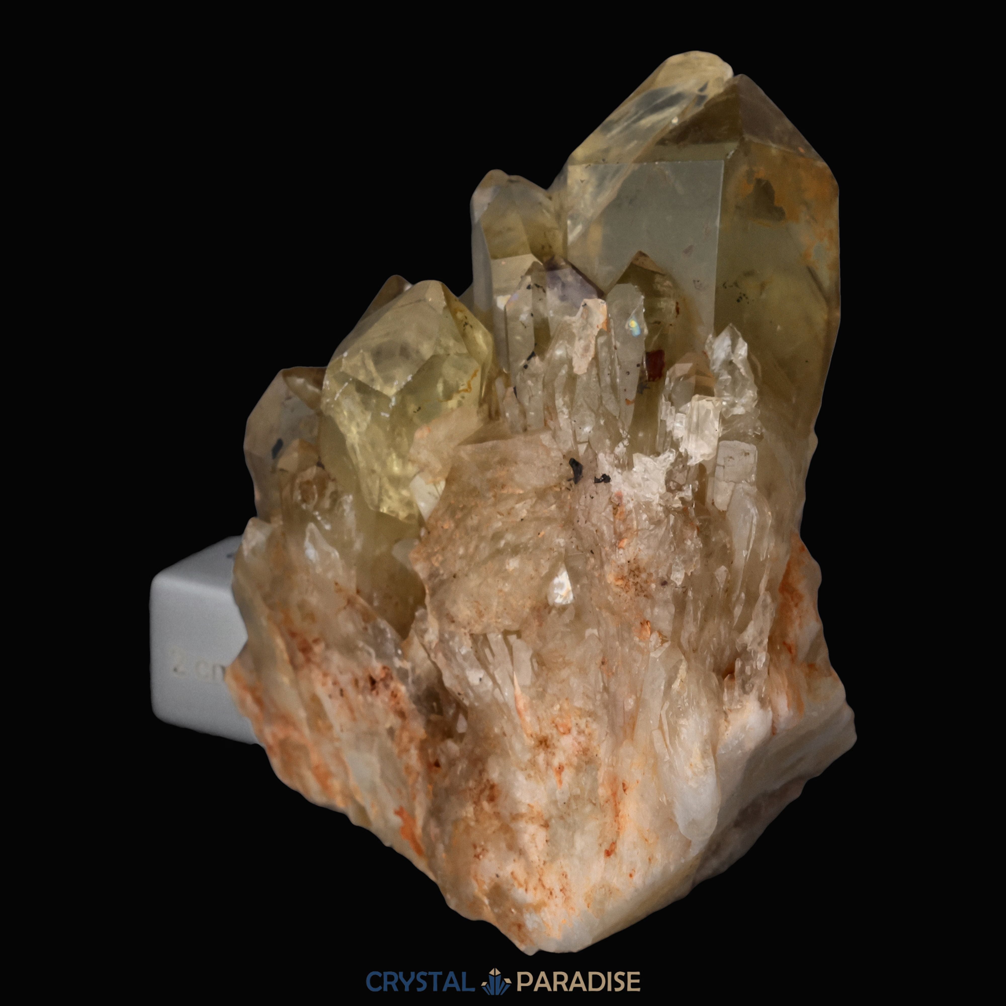 Citrin Stufe aus Kundalini, Kongo (467g) - unbehandelt – Ansicht 9
