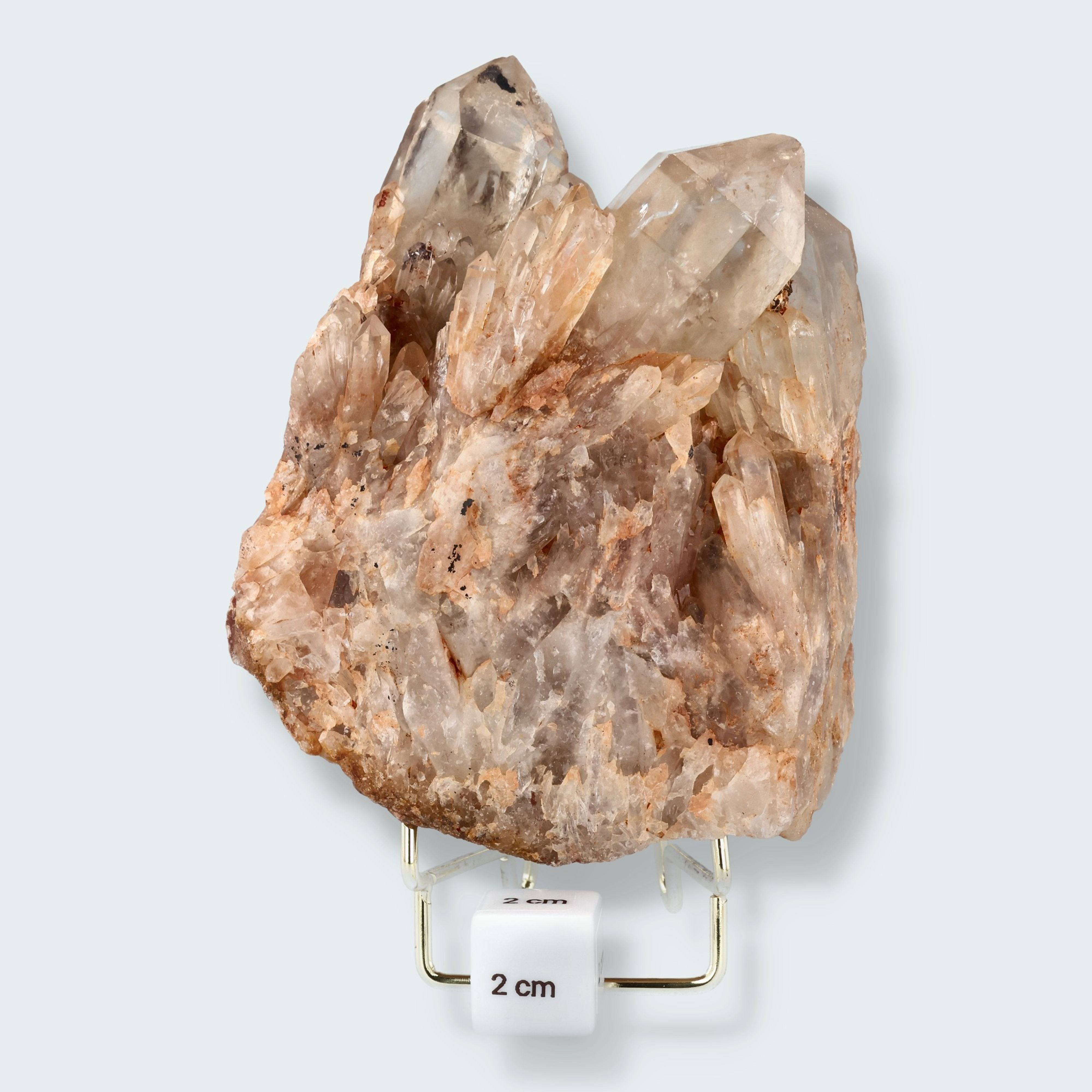 Citrin Stufe aus Kunduluni, Kongo (1821g) - unbehandelt – Ansicht 2