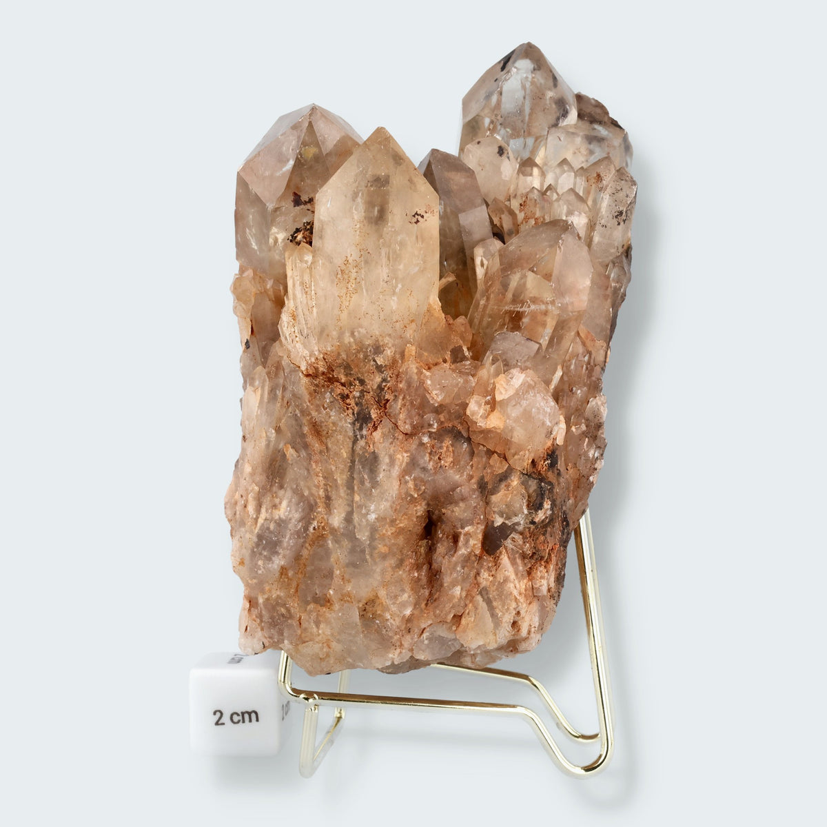 Citrin Stufe aus Kunduluni, Kongo (1821g) - unbehandelt – Ansicht 4