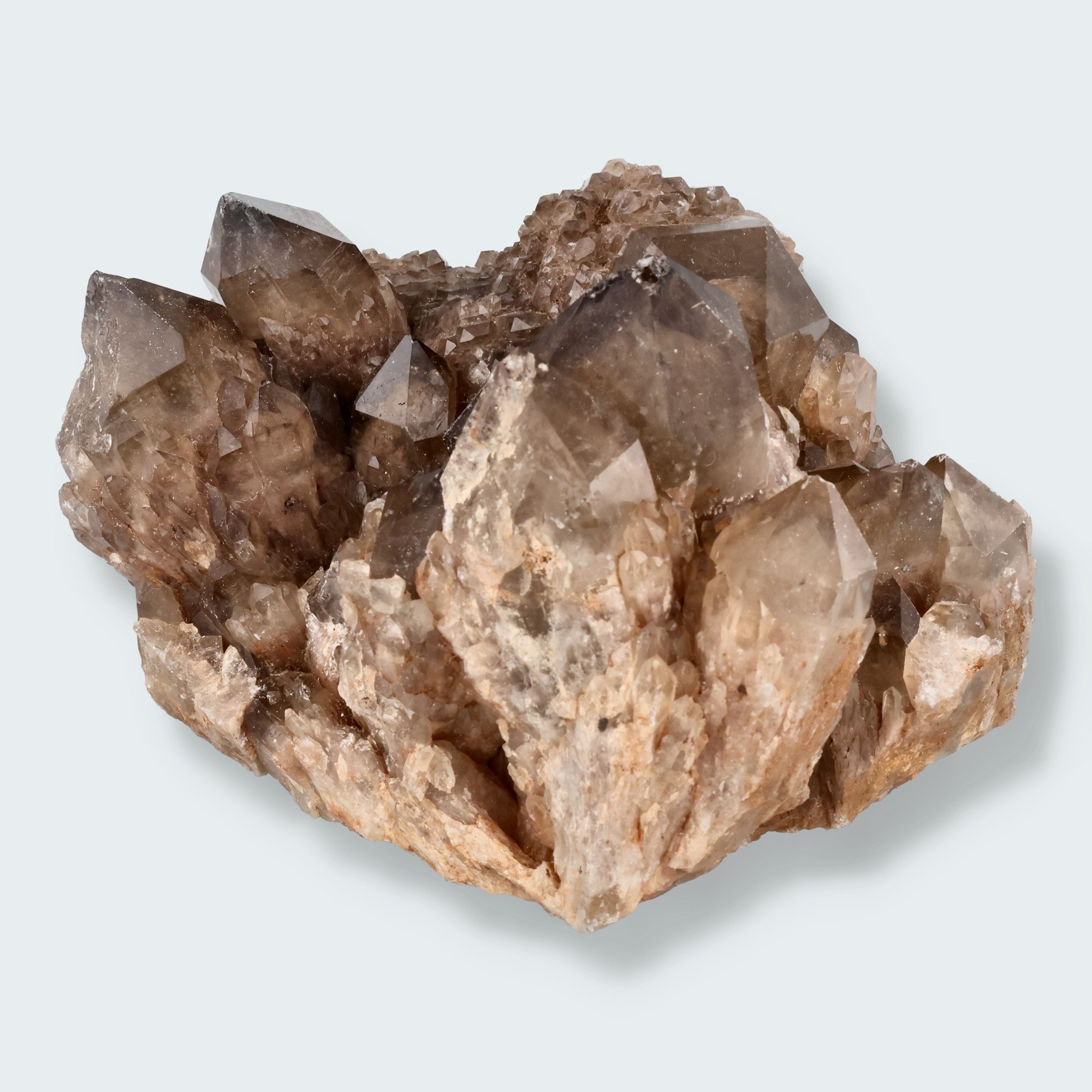 Citrin Stufe aus Kunduluni, Kongo (1991g) - unbehandelt – Ansicht 3