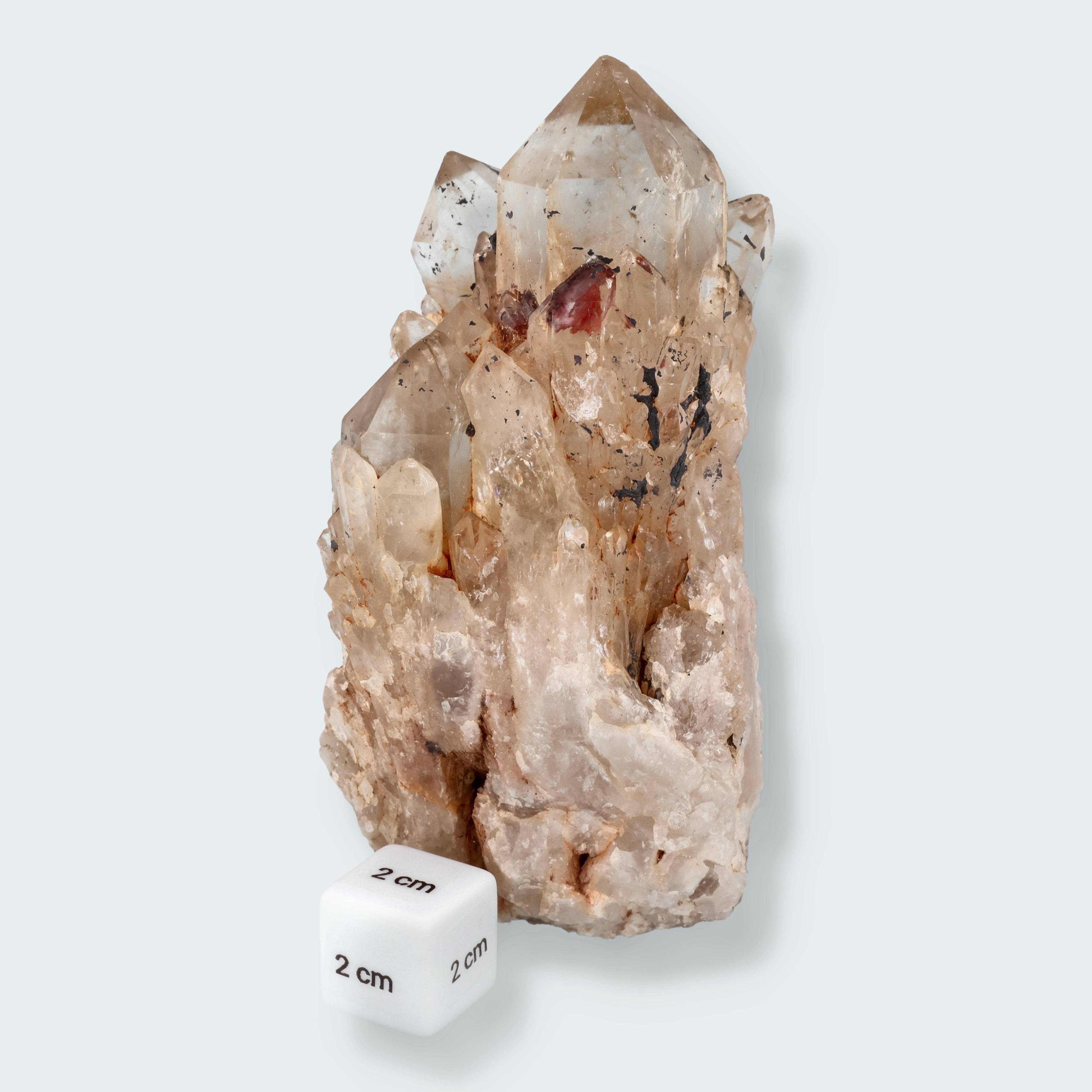 Citrin Stufe aus Kunduluni, Kongo (710g) - unbehandelt – Ansicht 3