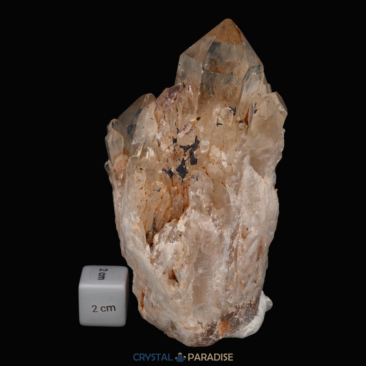 Citrin Stufe aus Kunduluni, Kongo (738g) - unbehandelt – Ansicht 7