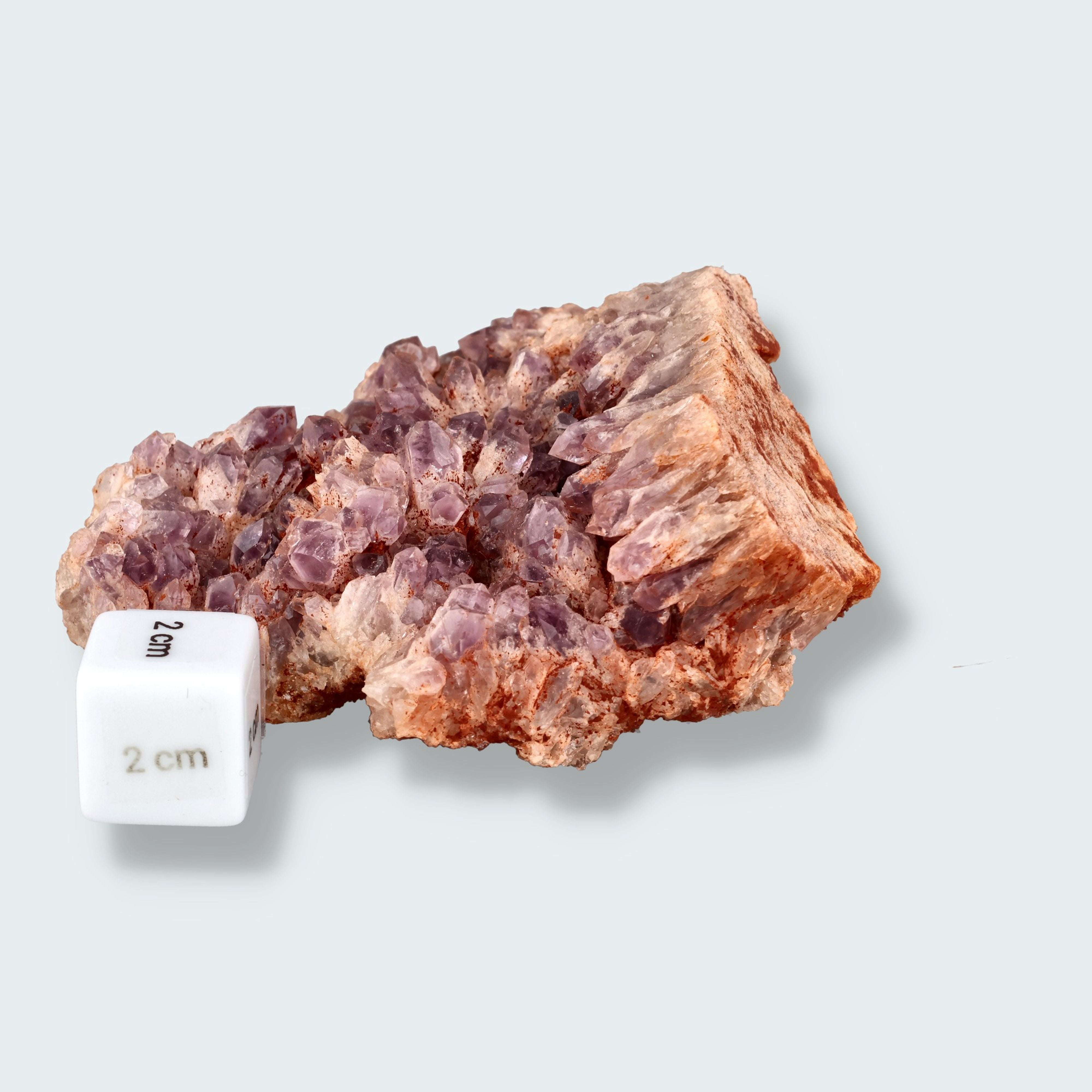 Cloudy Amethyst aus Sambia (350g) – Ansicht 4