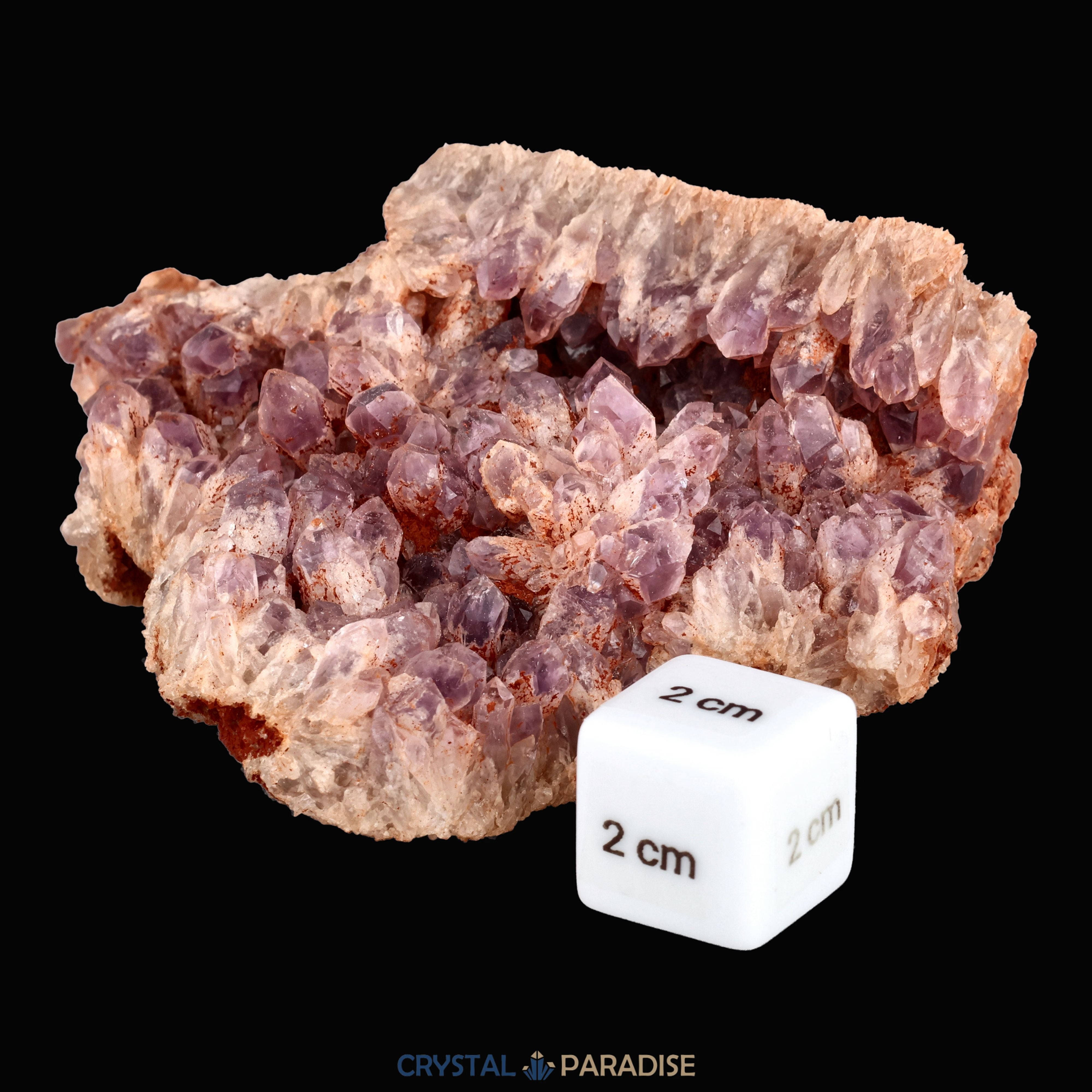Cloudy Amethyst aus Sambia (350g) – Ansicht 6