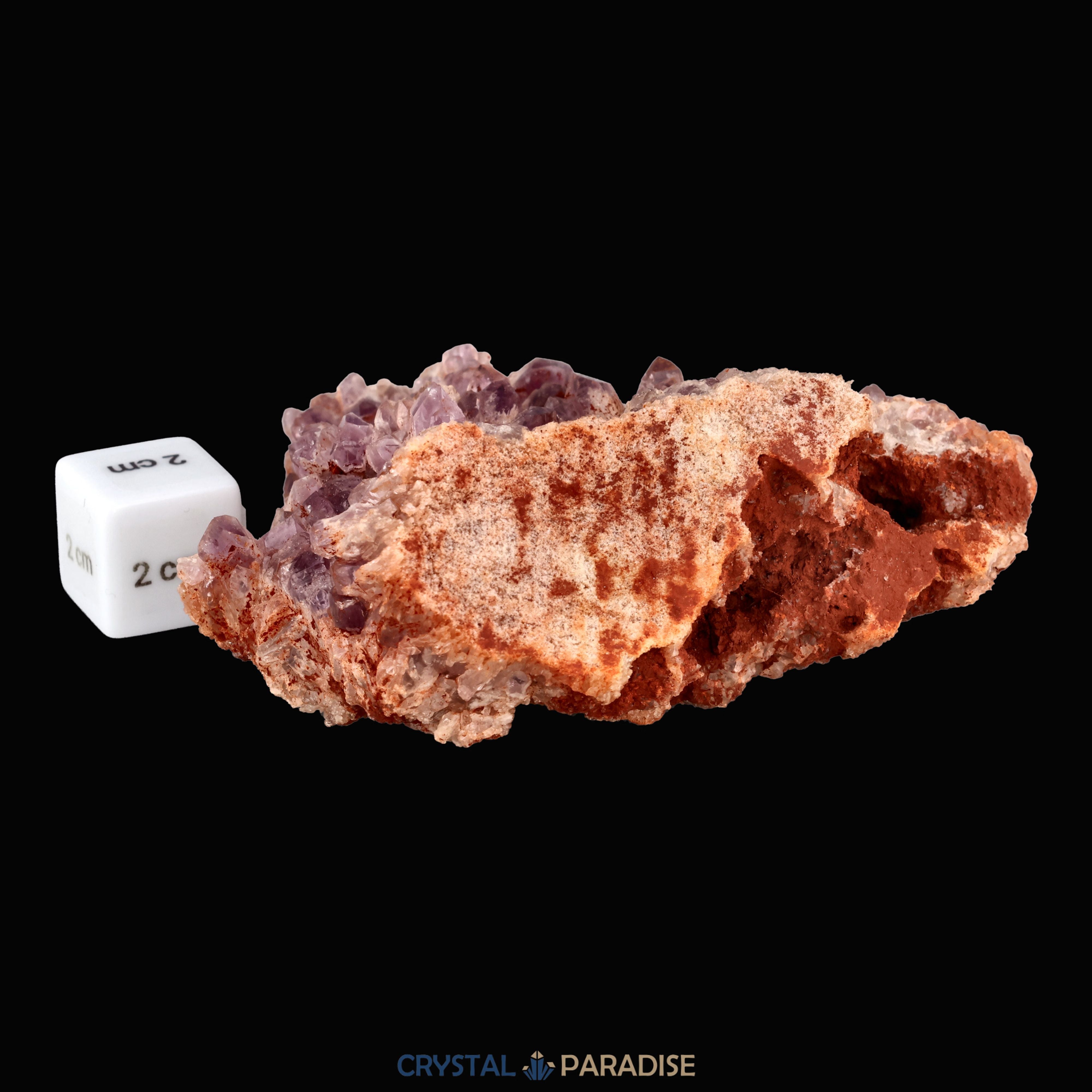 Cloudy Amethyst aus Sambia (350g) – Ansicht 8