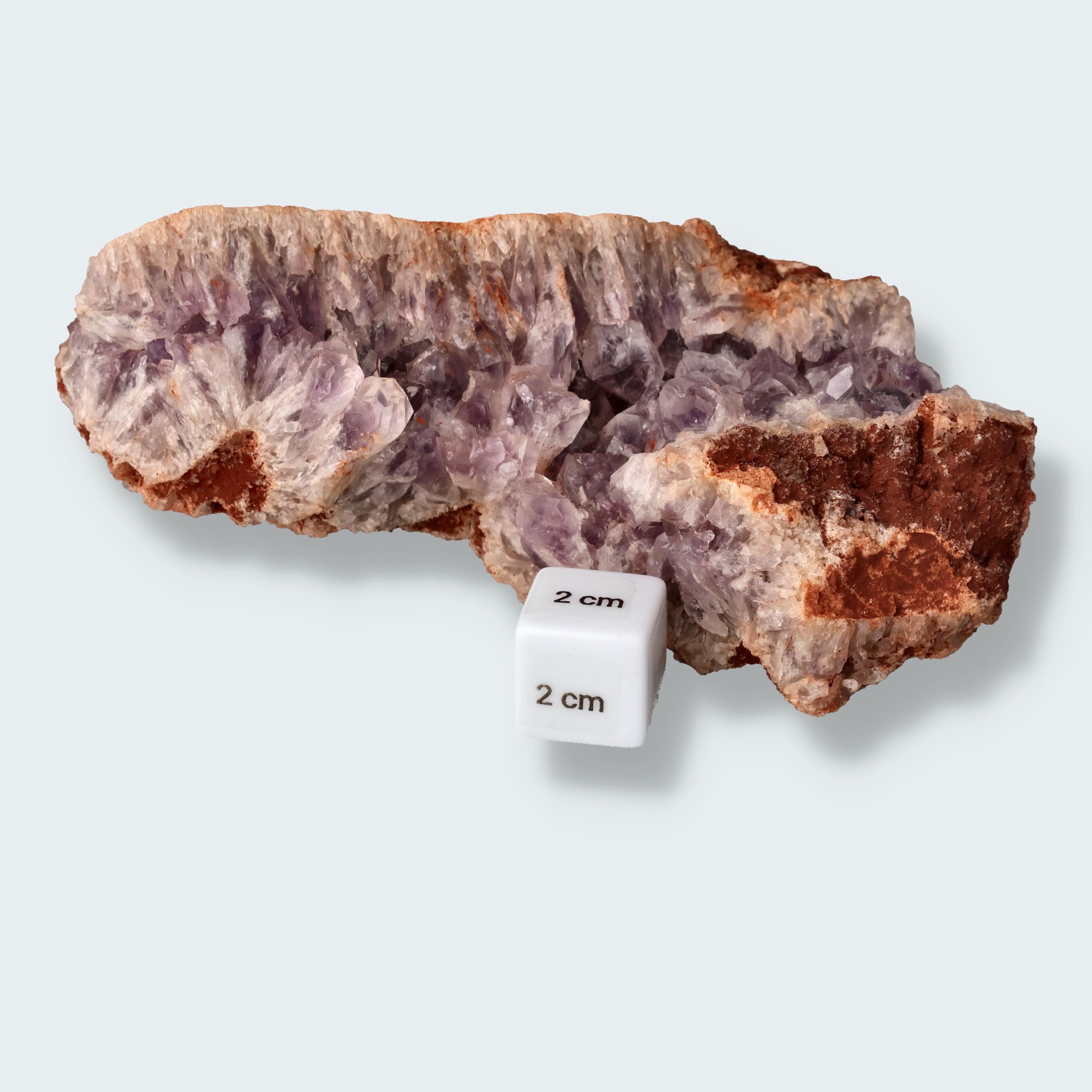 Cloudy Amethyst aus Sambia (744g) – Ansicht 2