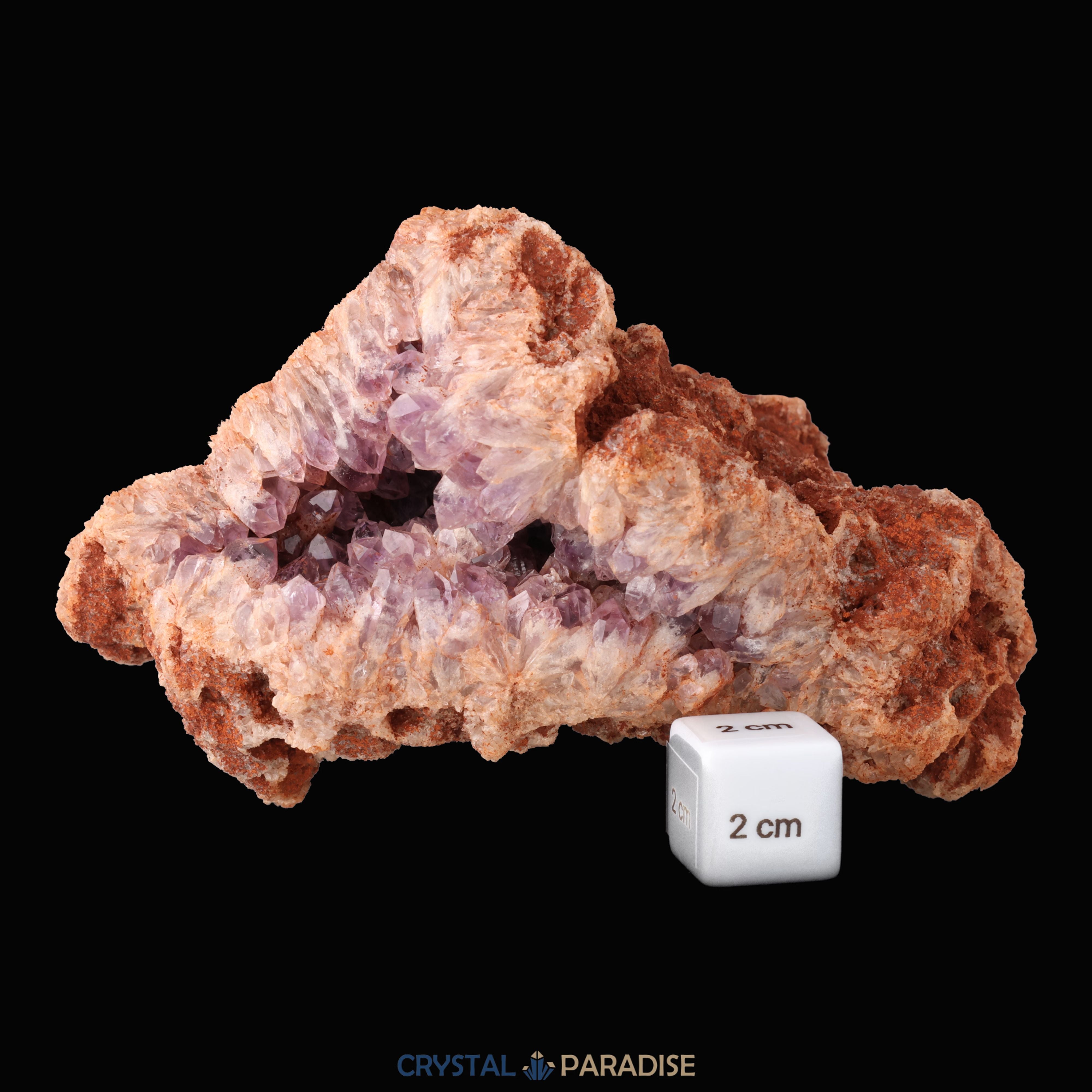 Cloudy Amethyst aus Sambia (921g) - doppelseitig – Ansicht 4